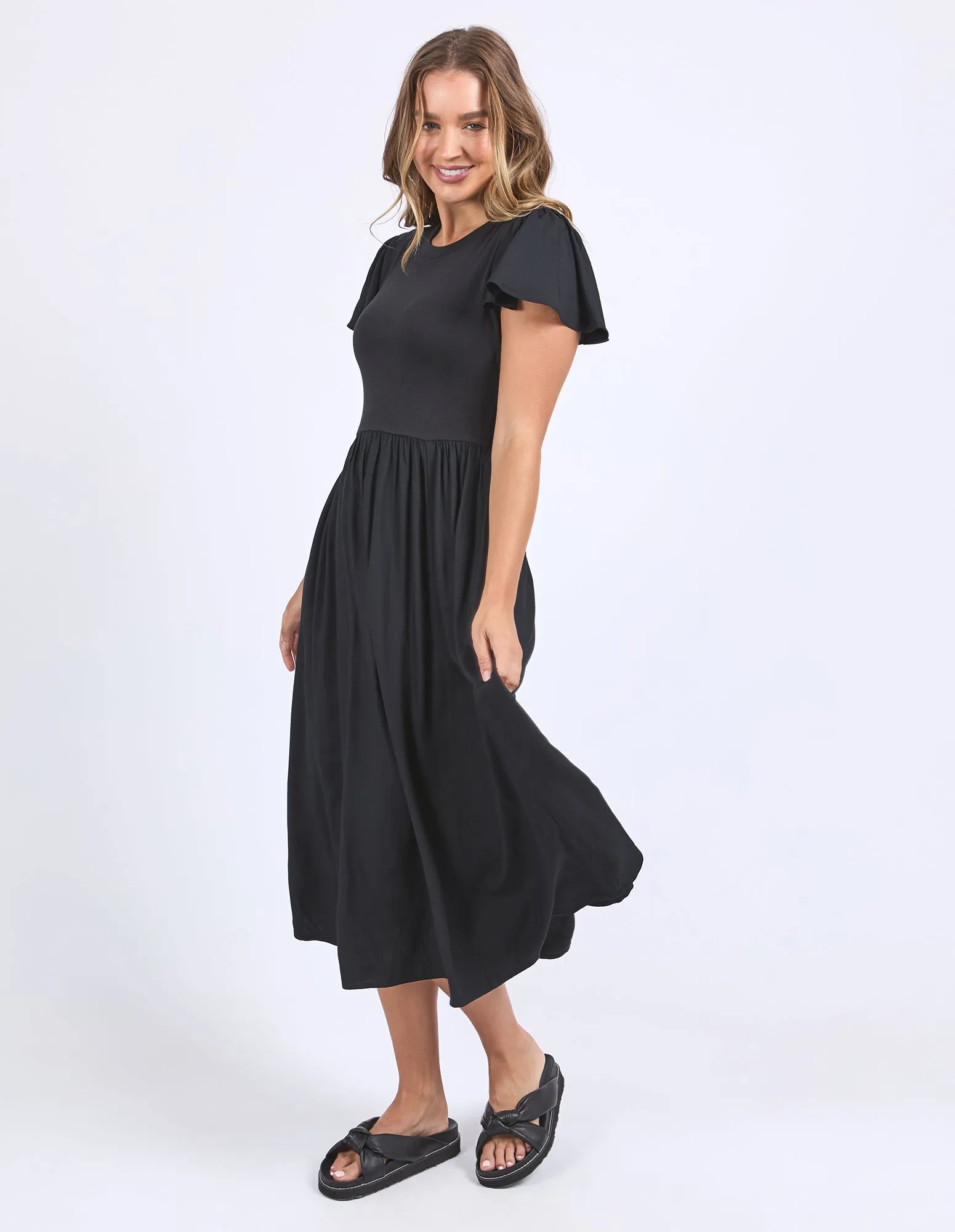 Elle Dress Black sold by Foxwood Clothing product image thumbnail 5