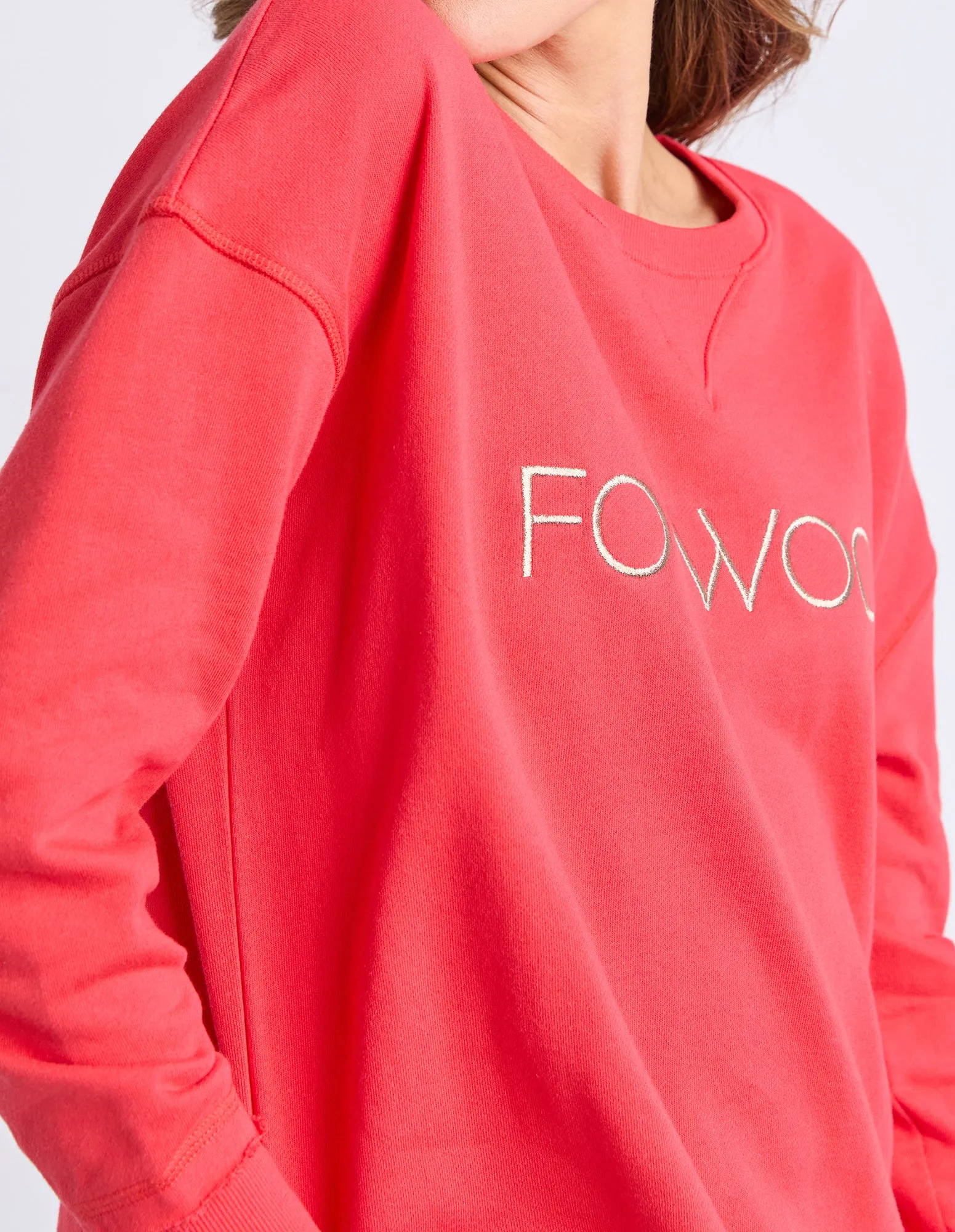 Simplified Metallic Crew Red sold by Foxwood Clothing product image thumbnail 5
