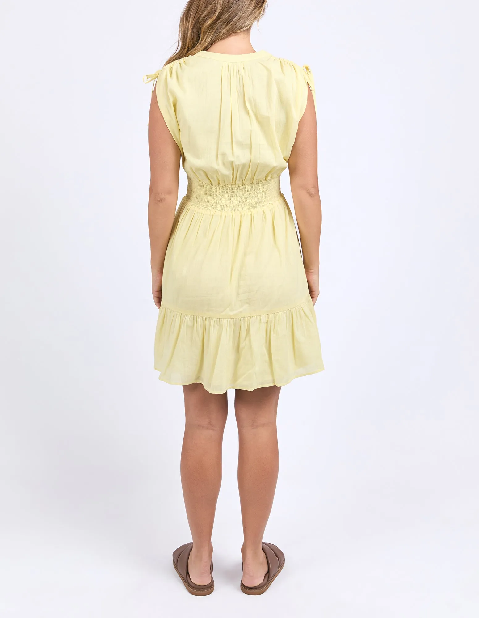Adelyn Dress Lemon sold by Foxwood Clothing product image thumbnail 3