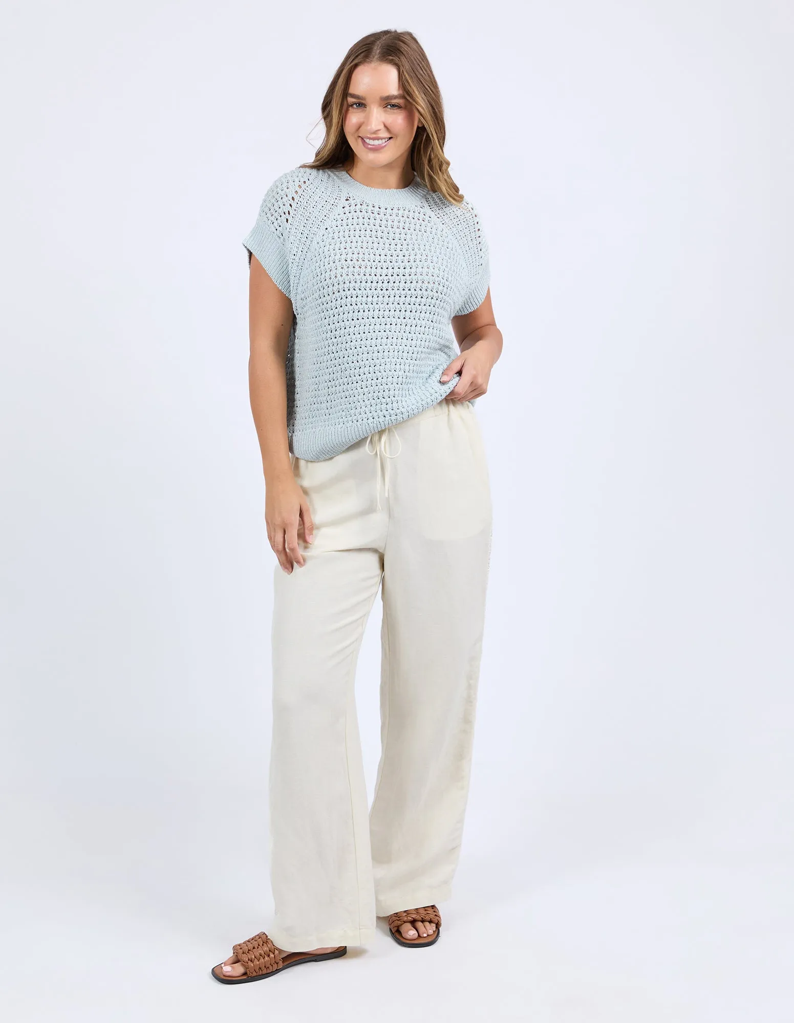 Isla Knit Vest Ballad Blue sold by Foxwood Clothing product image thumbnail 2