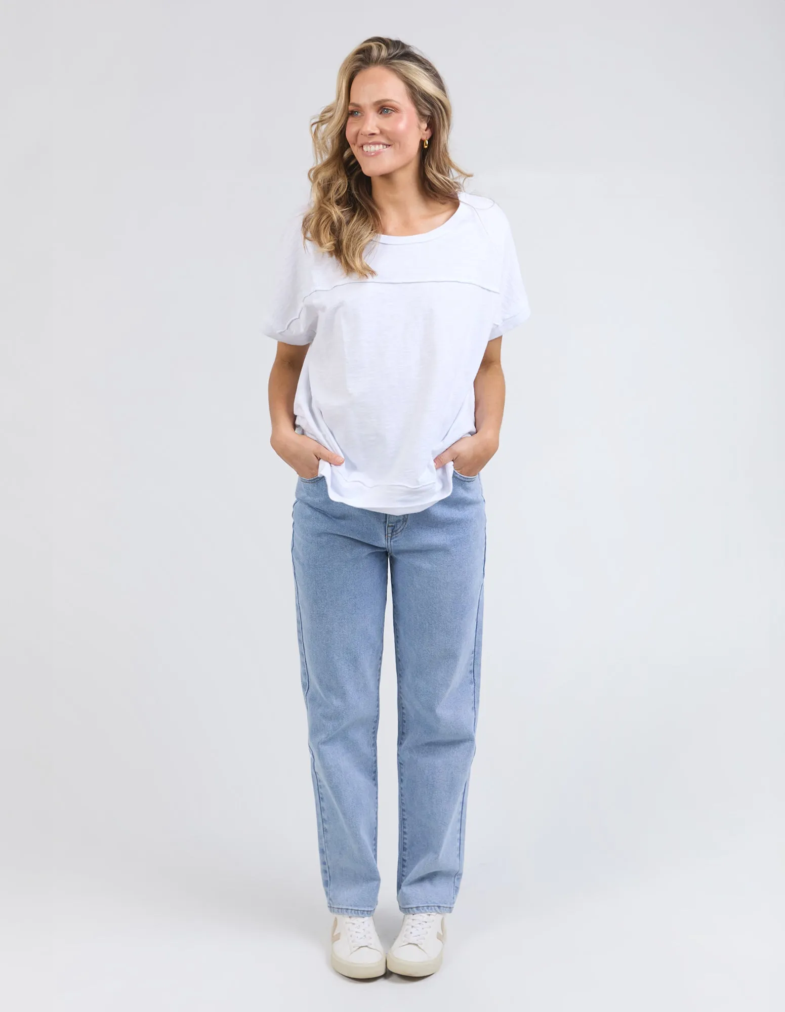 Allison Tee White sold by Foxwood Clothing product image thumbnail 2