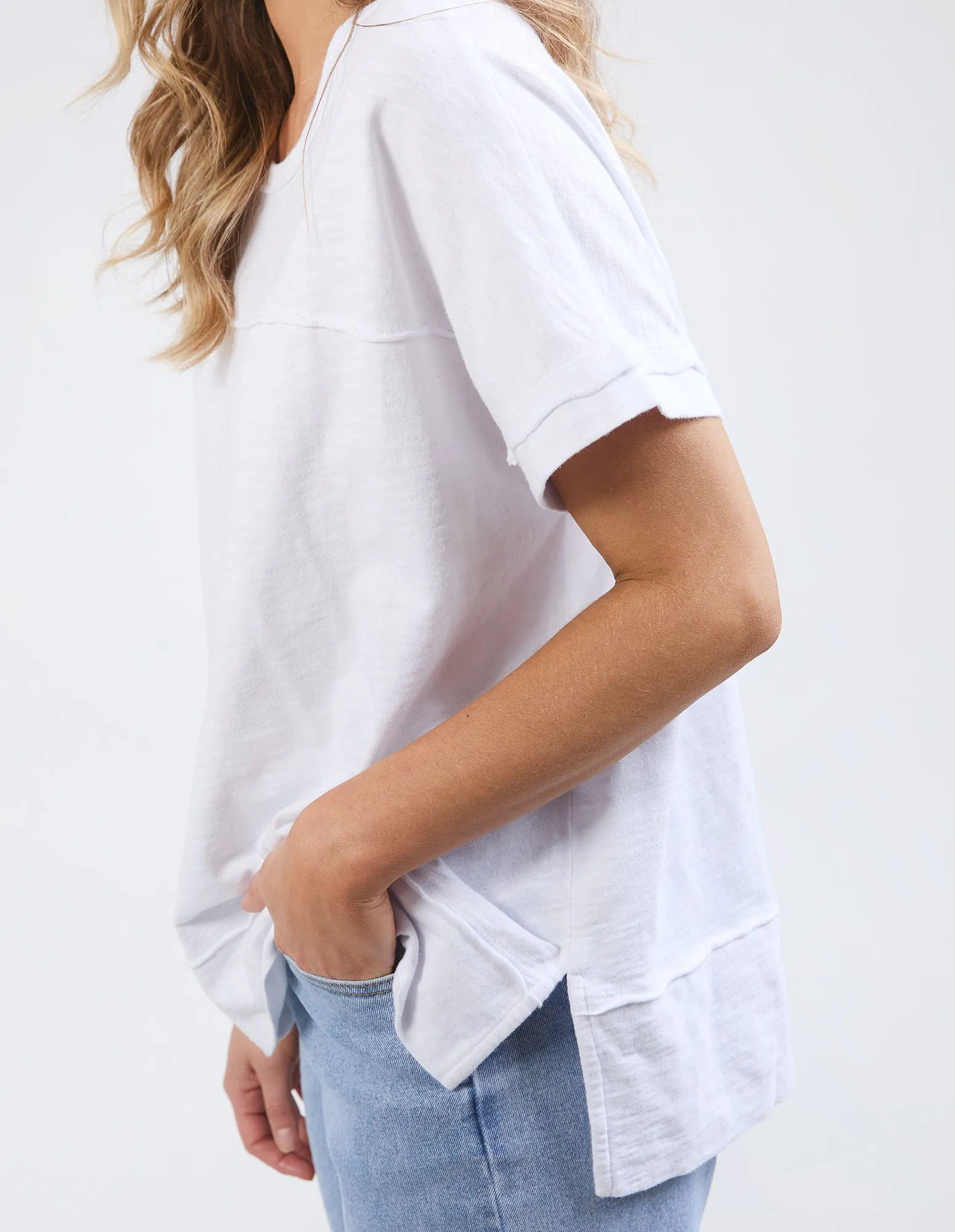 Allison Tee White sold by Foxwood Clothing product image thumbnail 5
