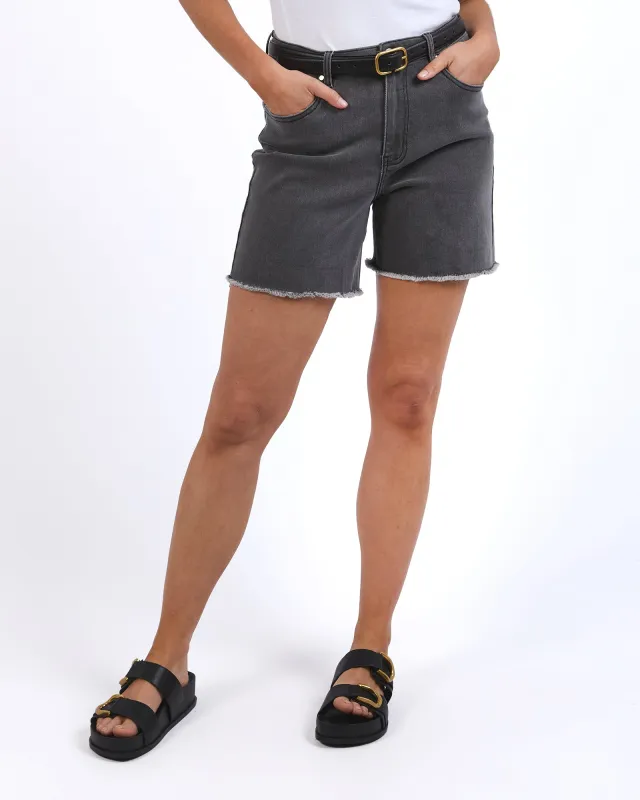 Millie Short Washed Black sold by Foxwood Clothing