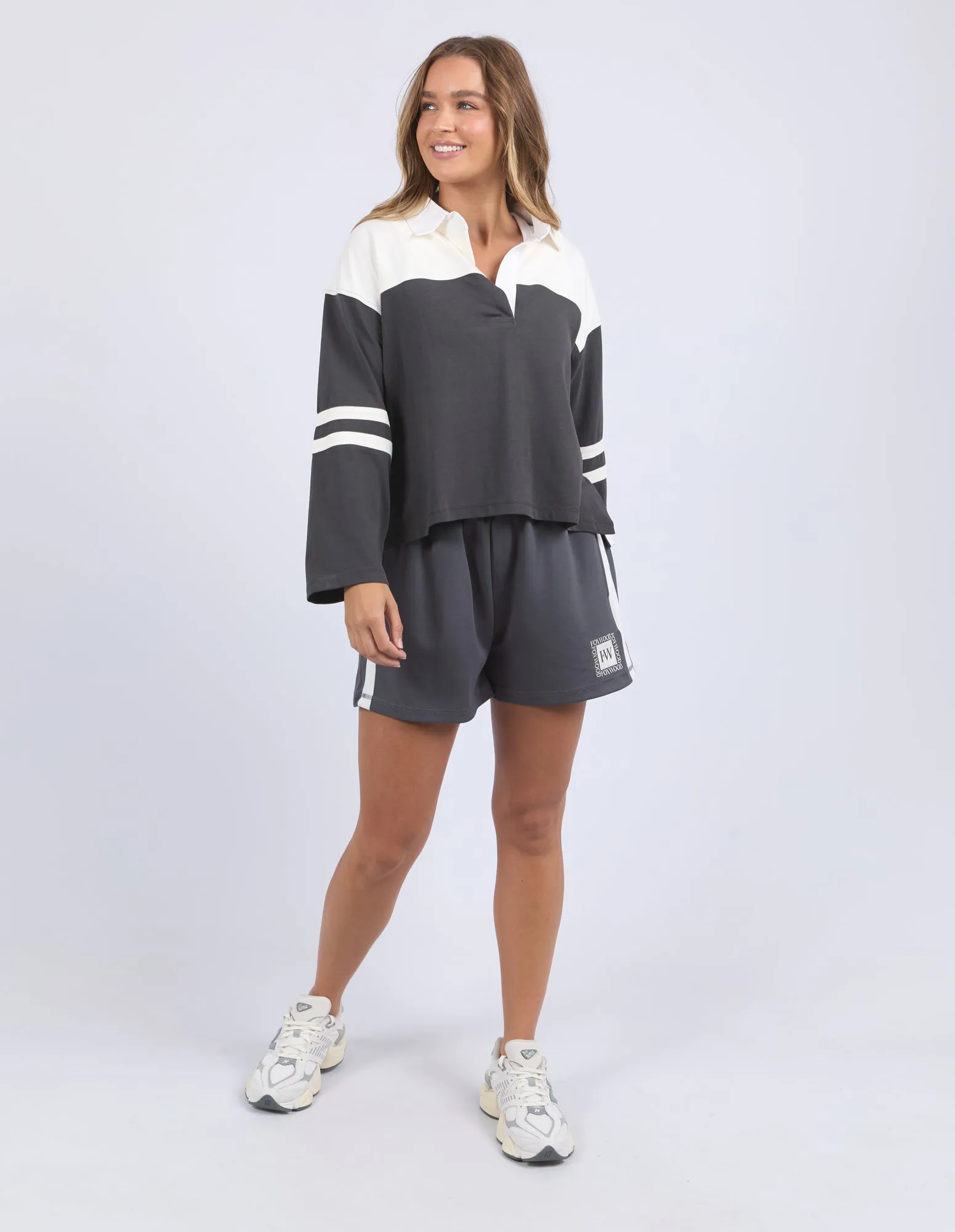 Rugby Jumper Coal sold by Foxwood Clothing product image thumbnail 2