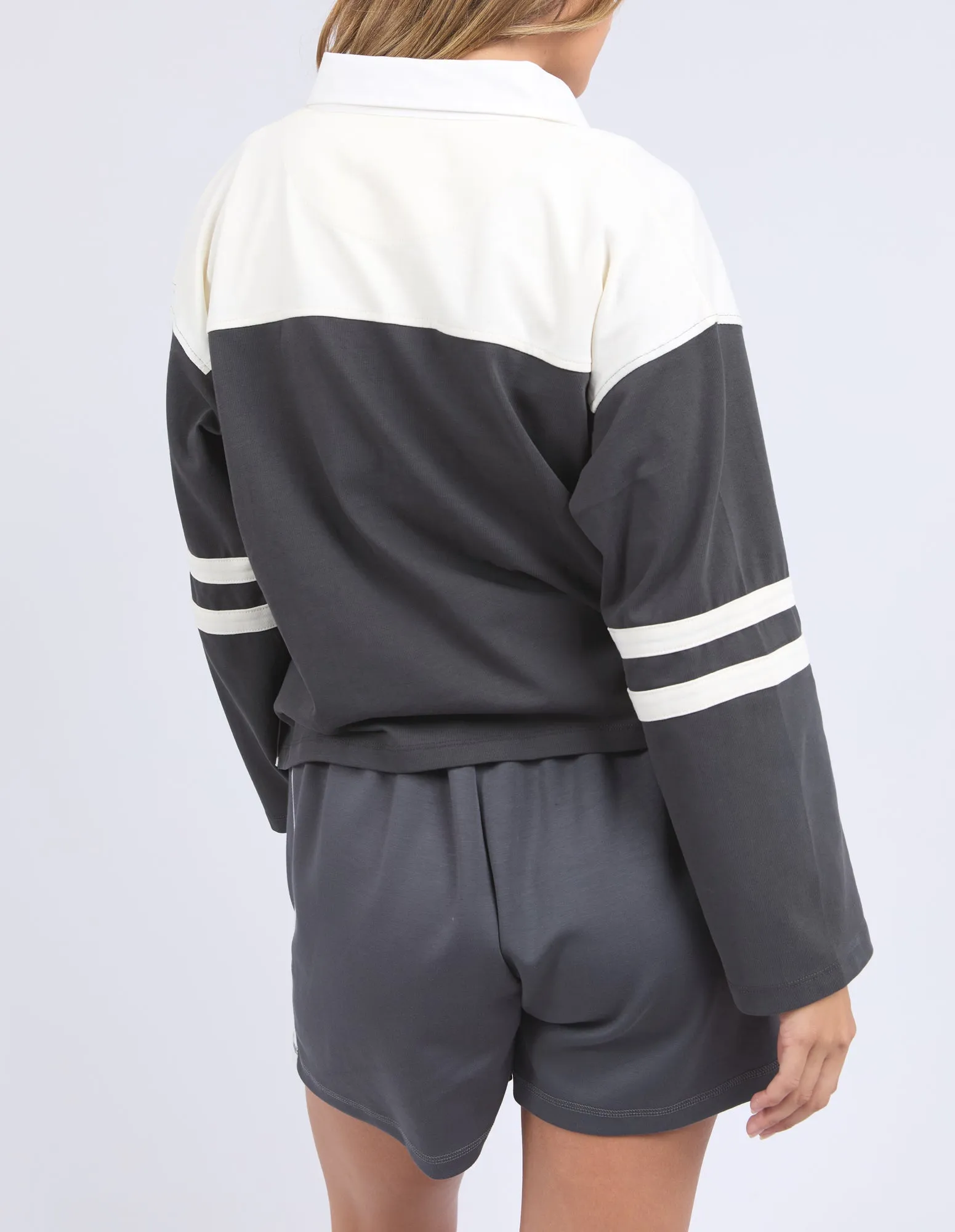 Rugby Jumper Coal sold by Foxwood Clothing product image thumbnail 3