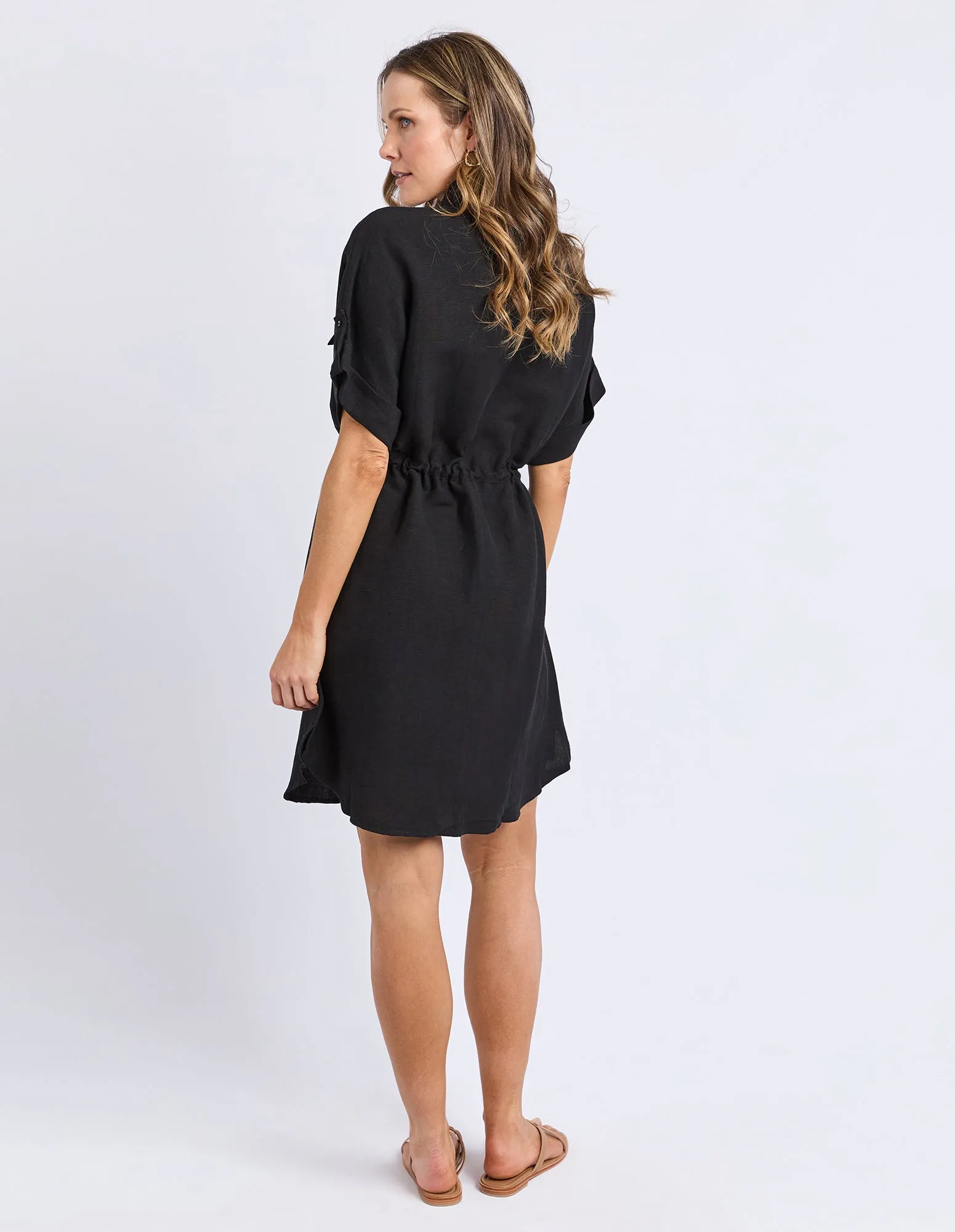 Willow Shirt Dress Black sold by Foxwood Clothing product image thumbnail 3