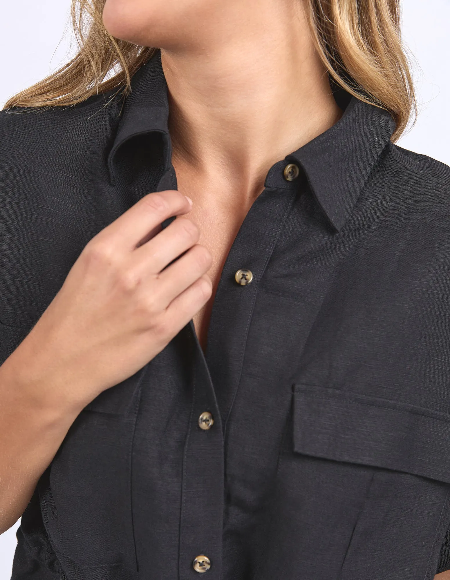 Willow Shirt Black sold by Foxwood Clothing product image thumbnail 5