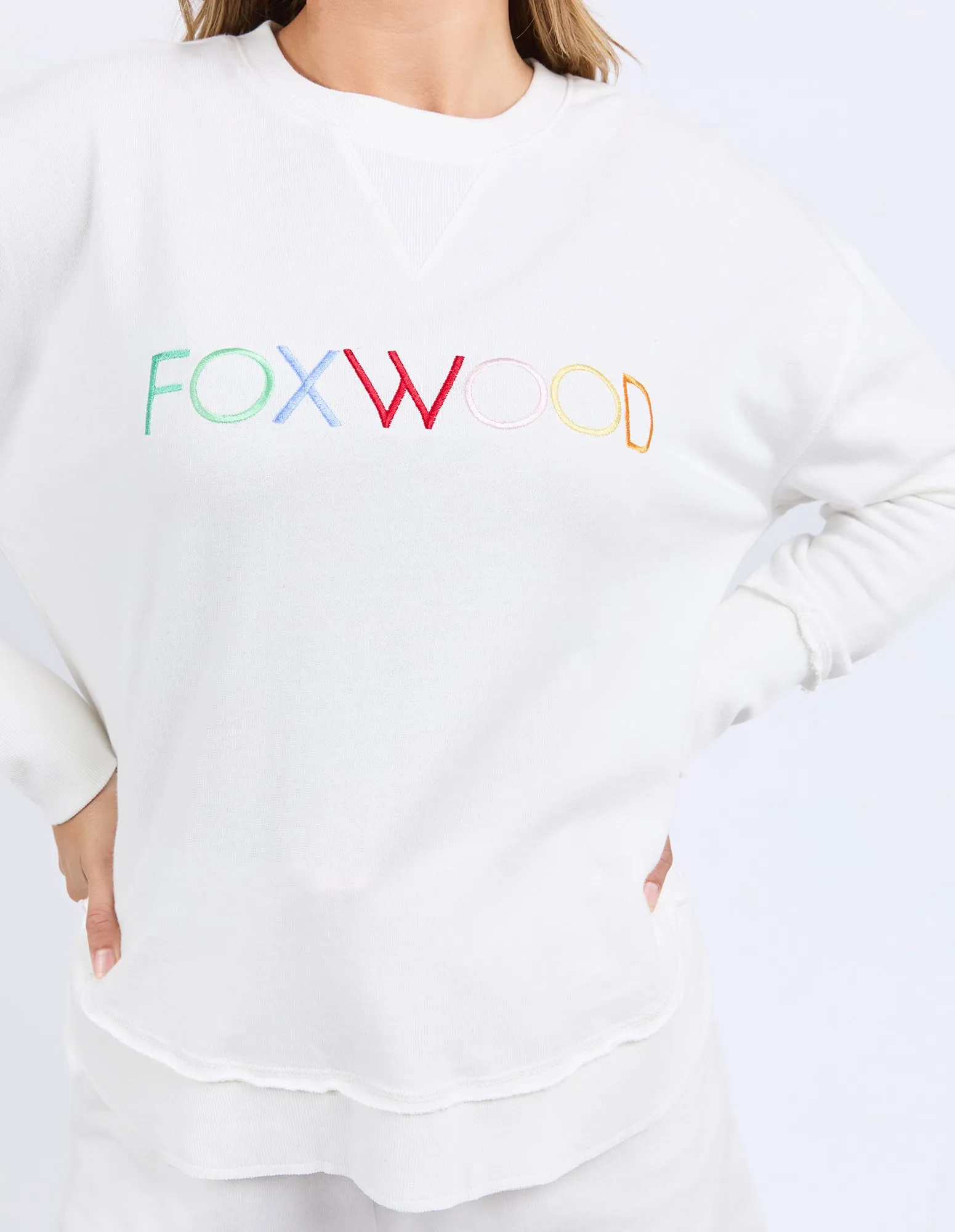 Simplified Confetti Crew Vintage White sold by Foxwood Clothing product image thumbnail 5