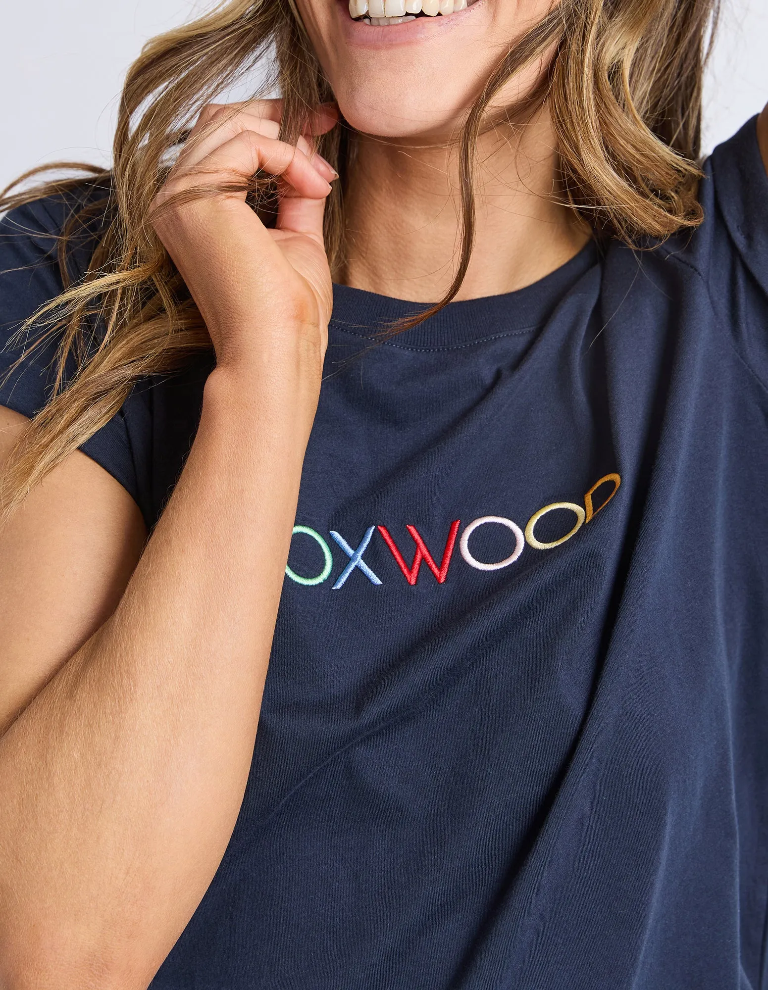 Confetti Tee Navy sold by Foxwood Clothing product image thumbnail 5