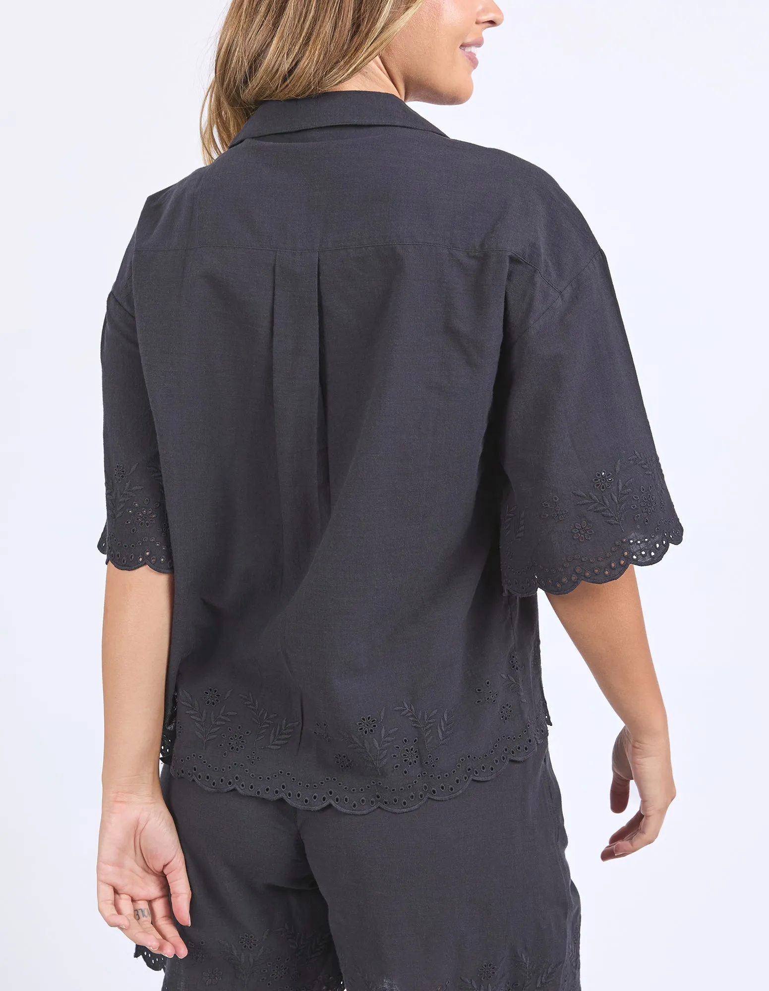 Madeleine Shirt Black sold by Foxwood Clothing product image thumbnail 4