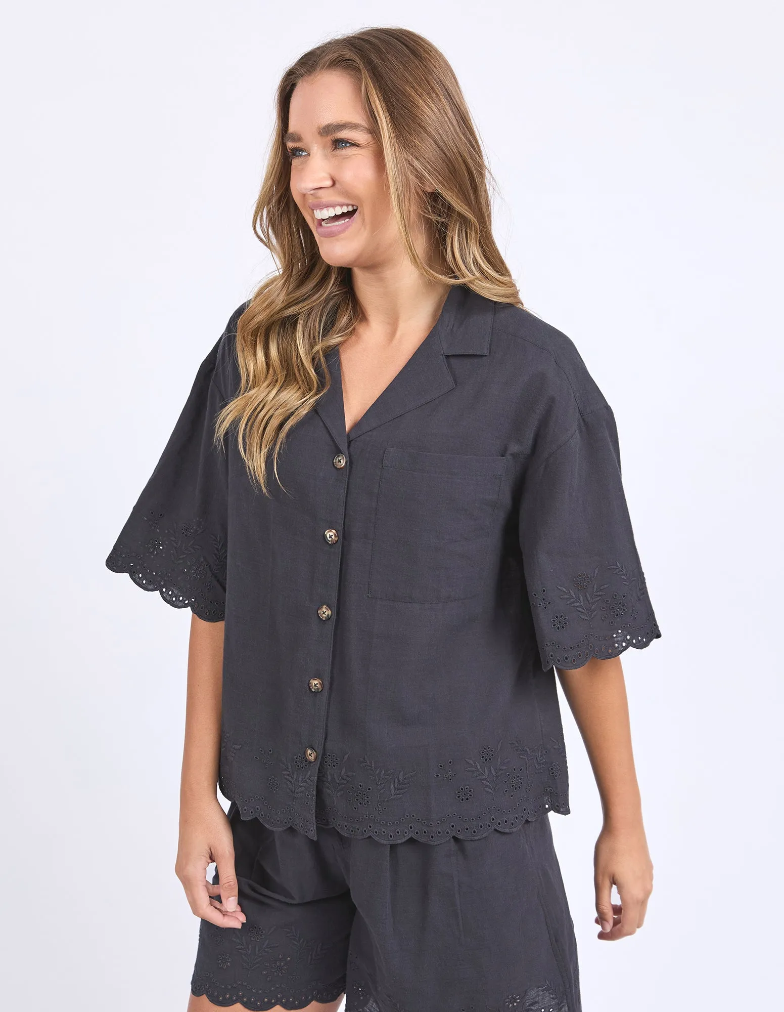 Madeleine Shirt Black sold by Foxwood Clothing product image thumbnail 5