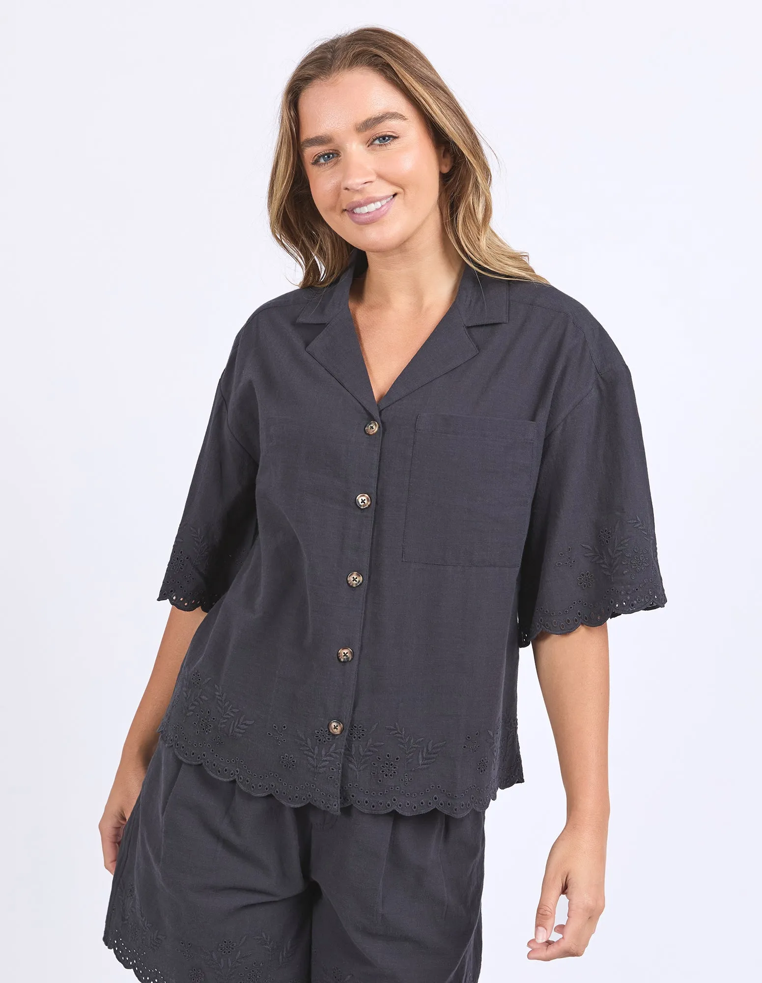 Madeleine Shirt Black sold by Foxwood Clothing product image thumbnail 2