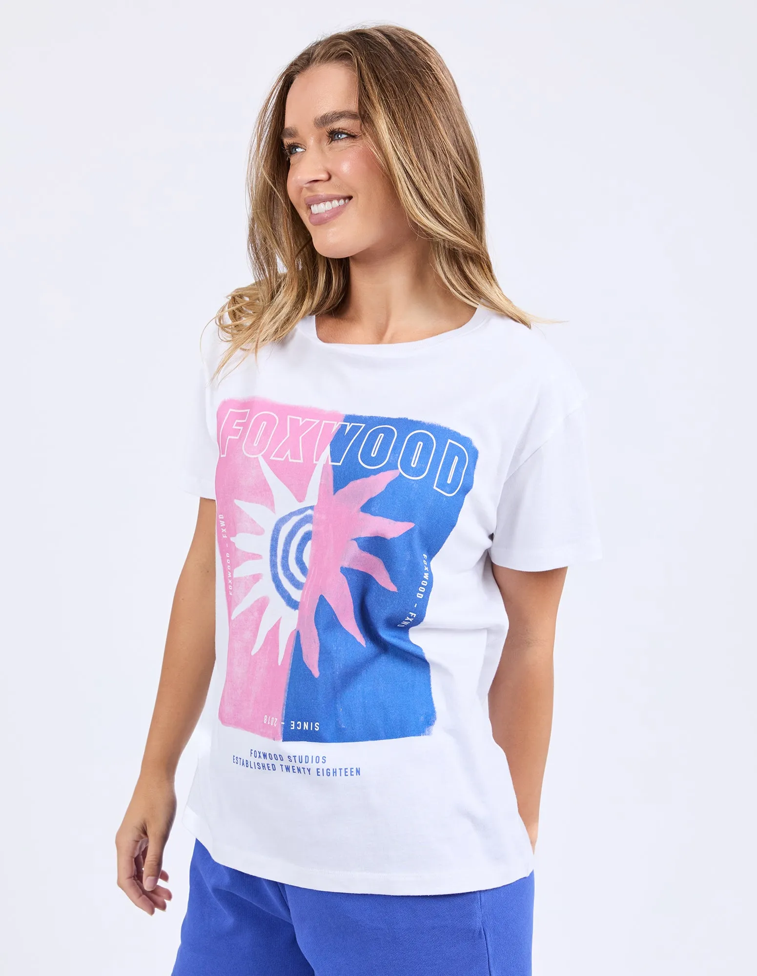 Solar Tee White sold by Foxwood Clothing product image thumbnail 4