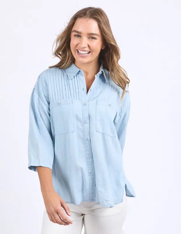 Spire Shirt Light Blue sold by Foxwood Clothing