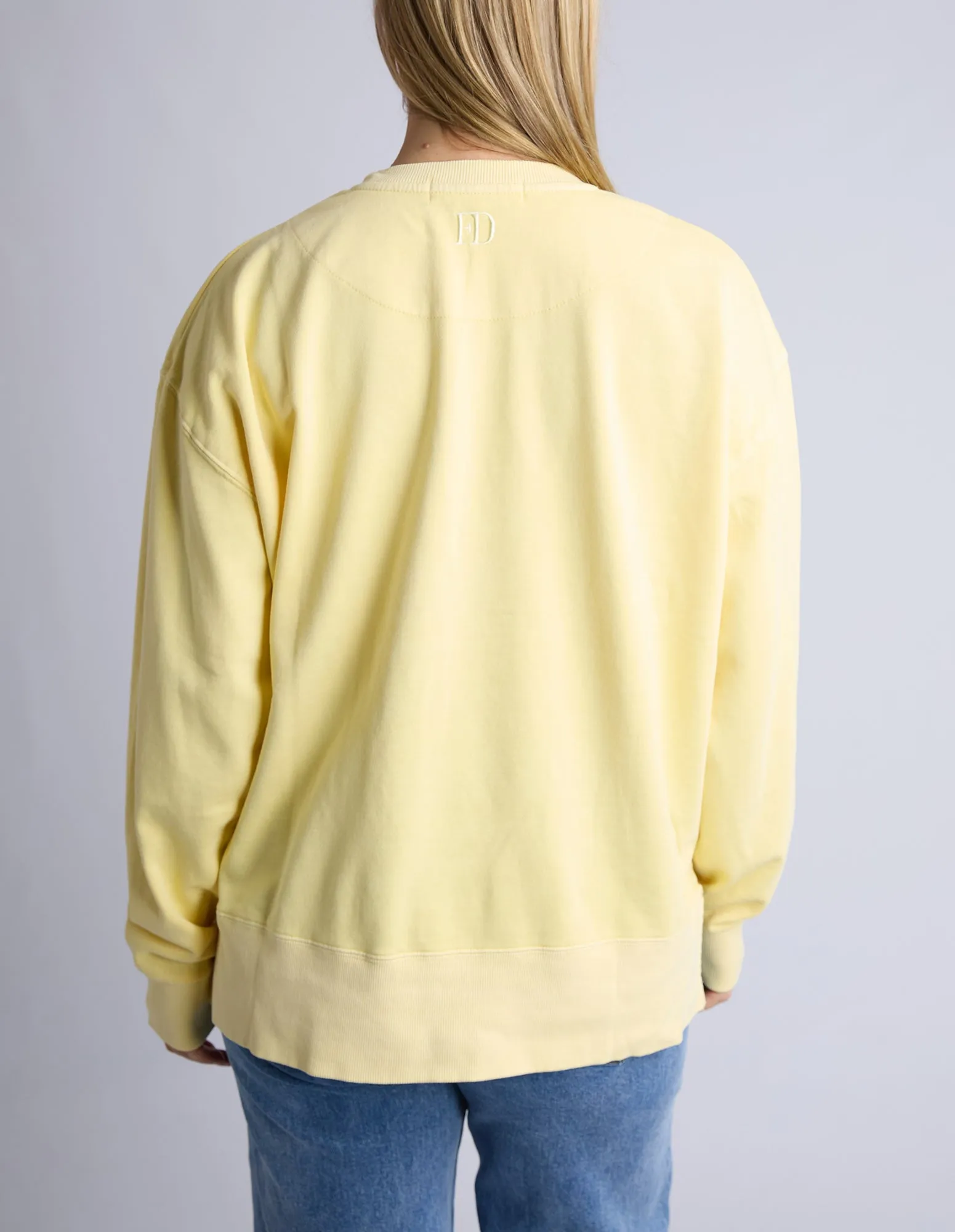 Effortless Crew Lemon sold by Foxwood Clothing product image thumbnail 3