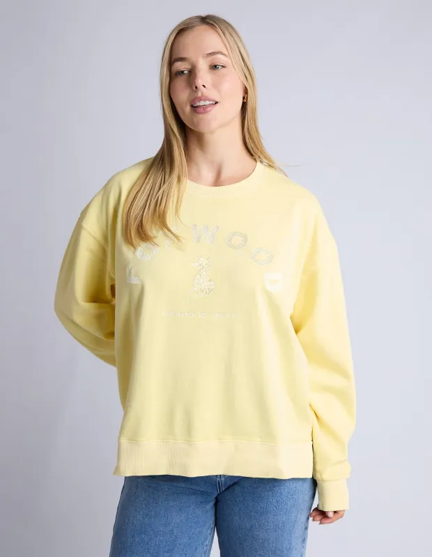 Effortless Crew Lemon sold by Foxwood Clothing