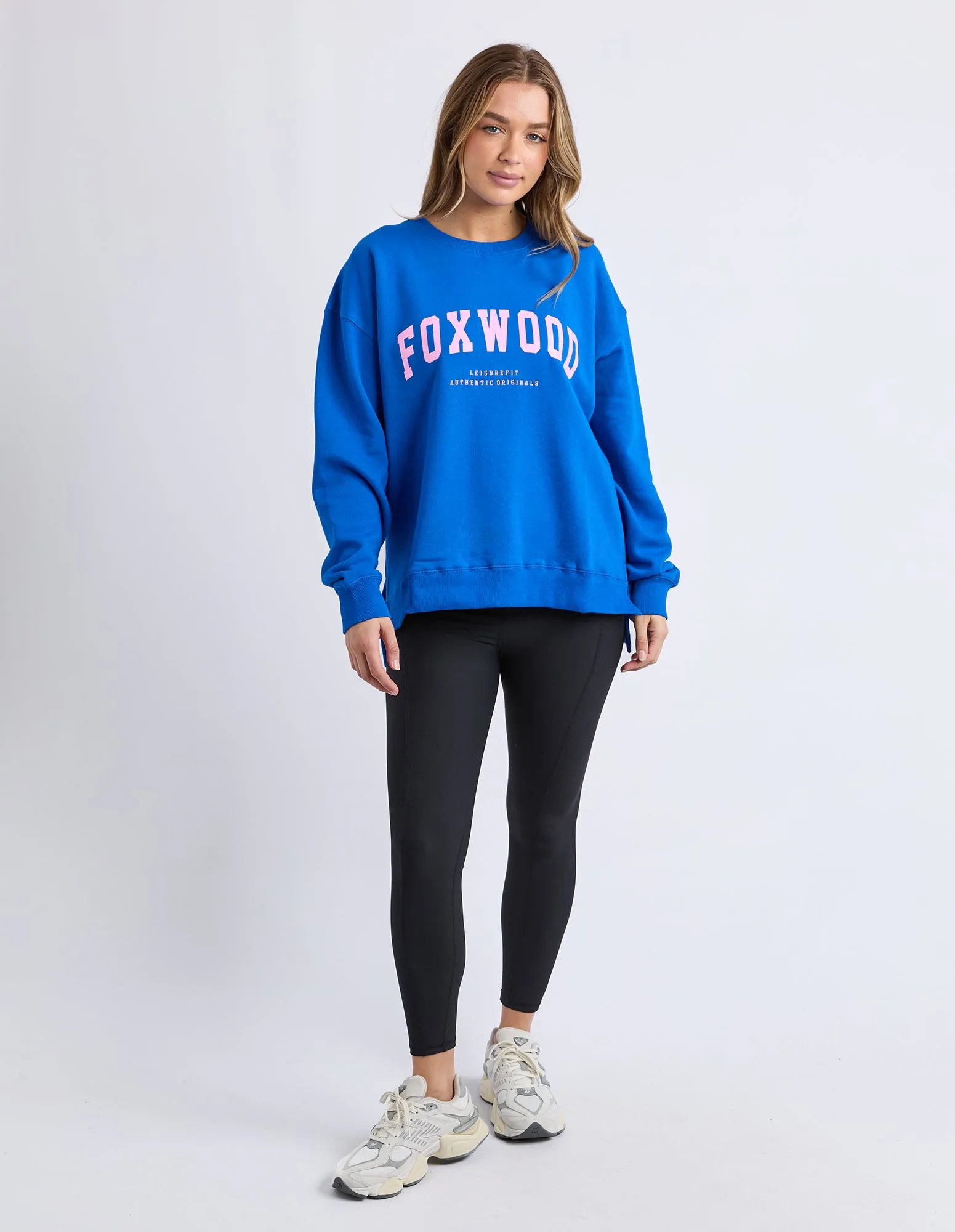 Interval Crew Cobalt & Neon Pink sold by Foxwood Clothing product image thumbnail 2