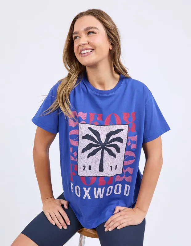 Laze Tee Blue sold by Foxwood Clothing