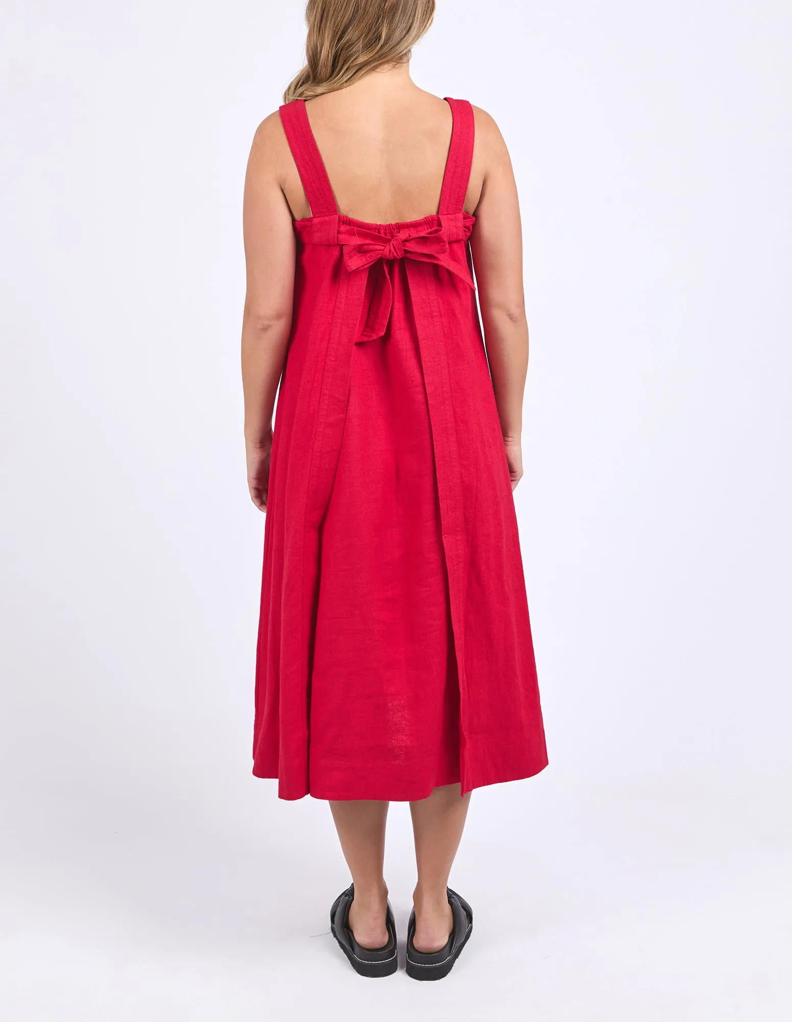 Lourdes Dress Crimson sold by Foxwood Clothing product image thumbnail 3