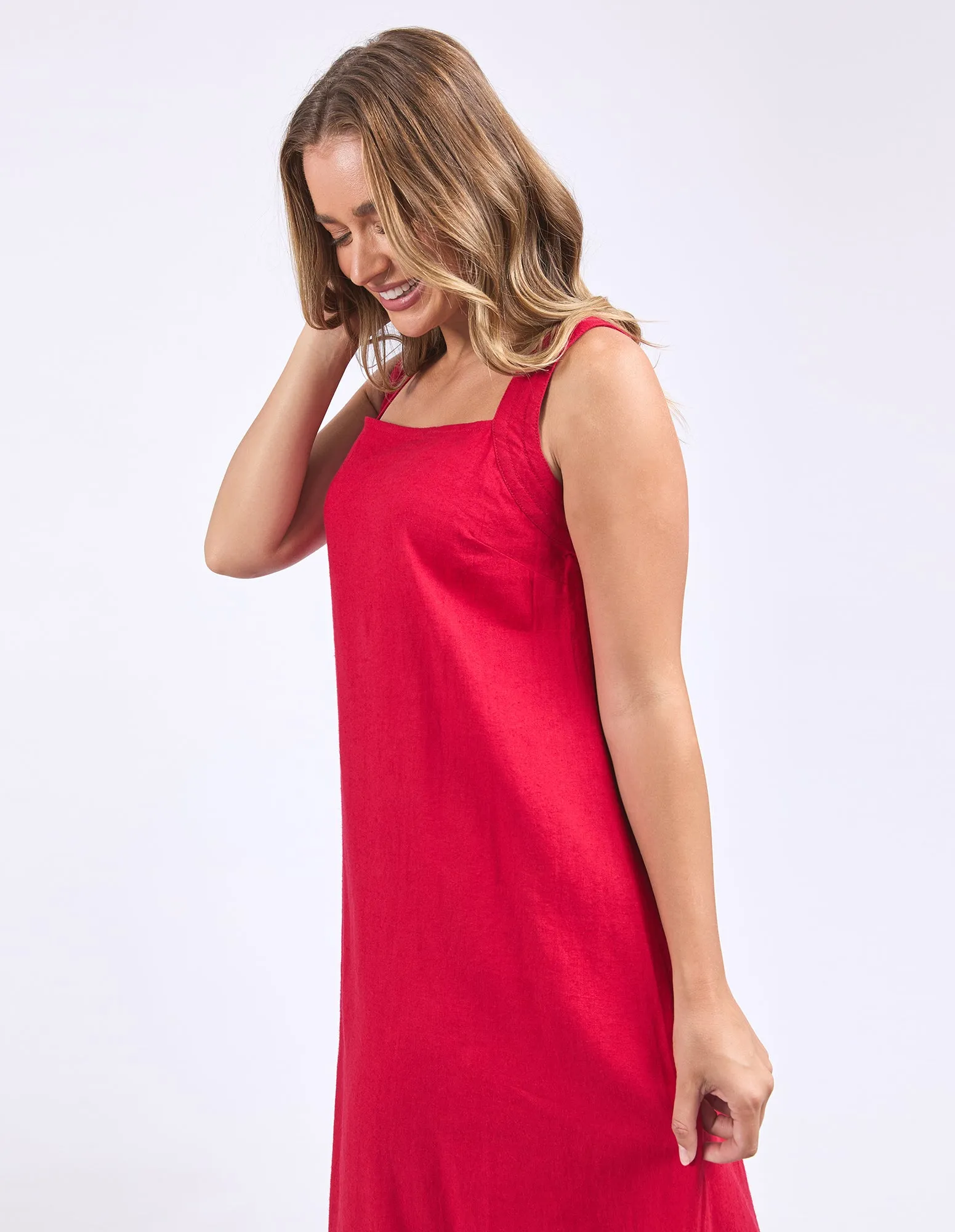 Lourdes Dress Crimson sold by Foxwood Clothing product image thumbnail 4