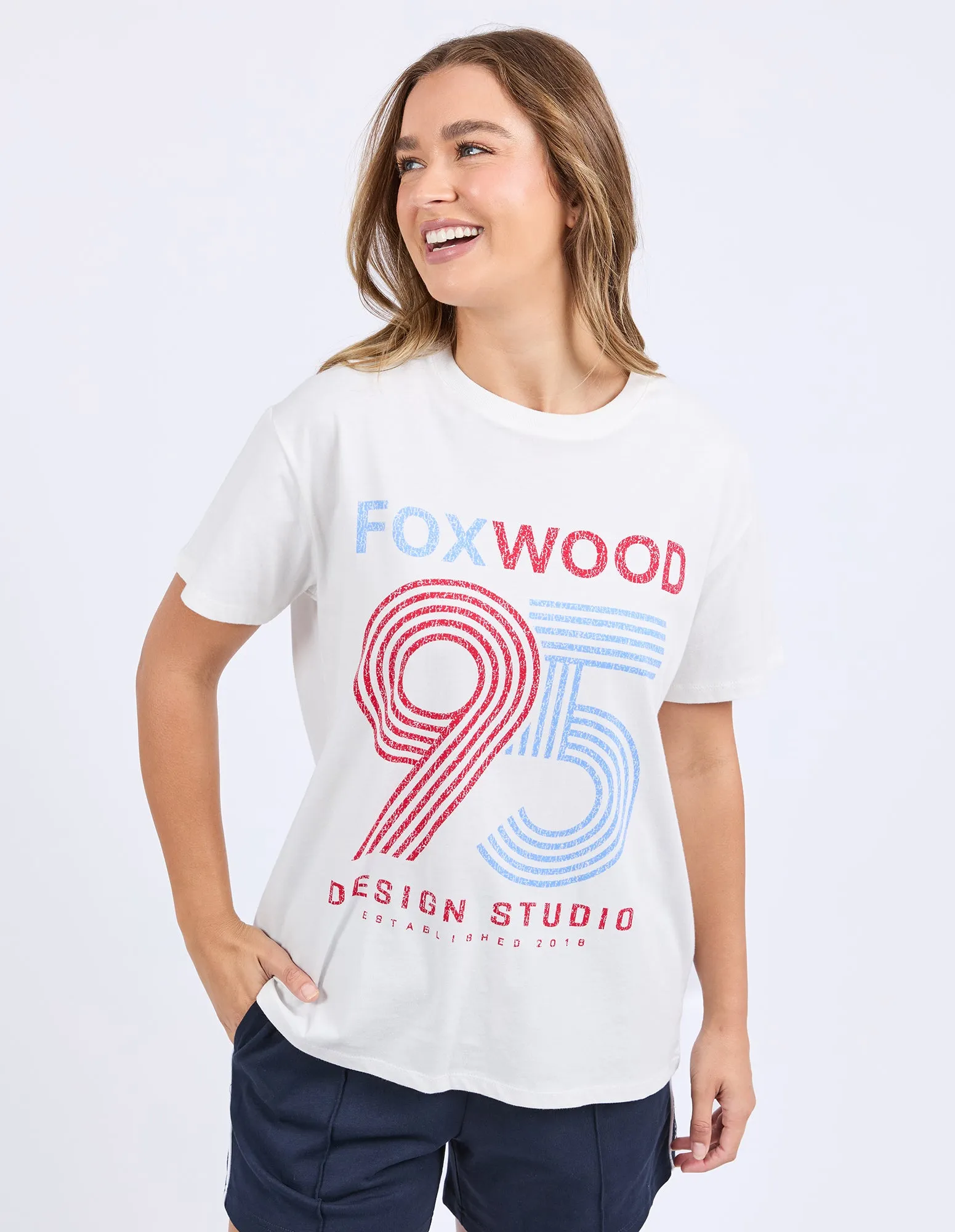 Studio Tee Vintage White sold by Foxwood Clothing product image thumbnail 2