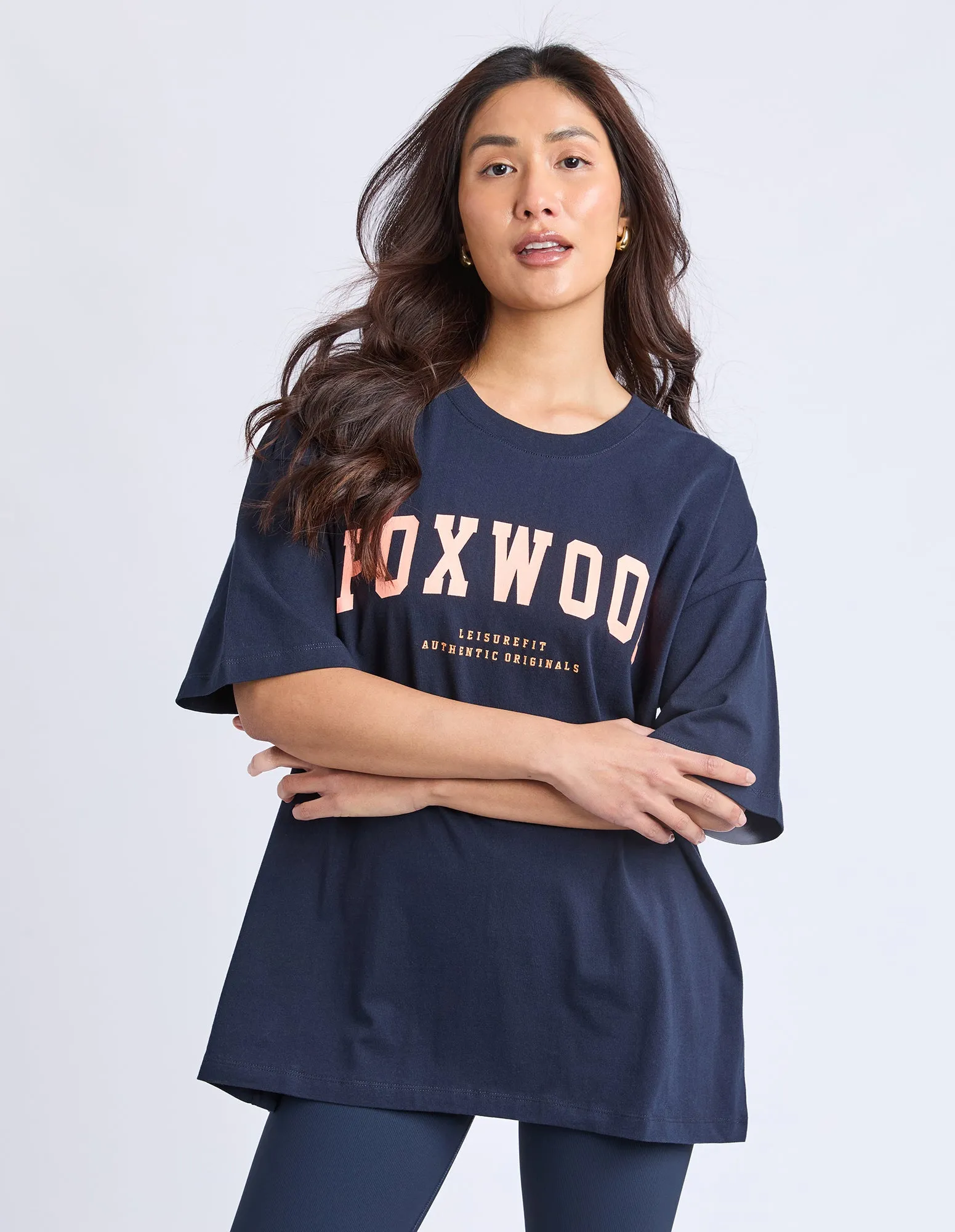 Interval Tee Navy sold by Foxwood Clothing