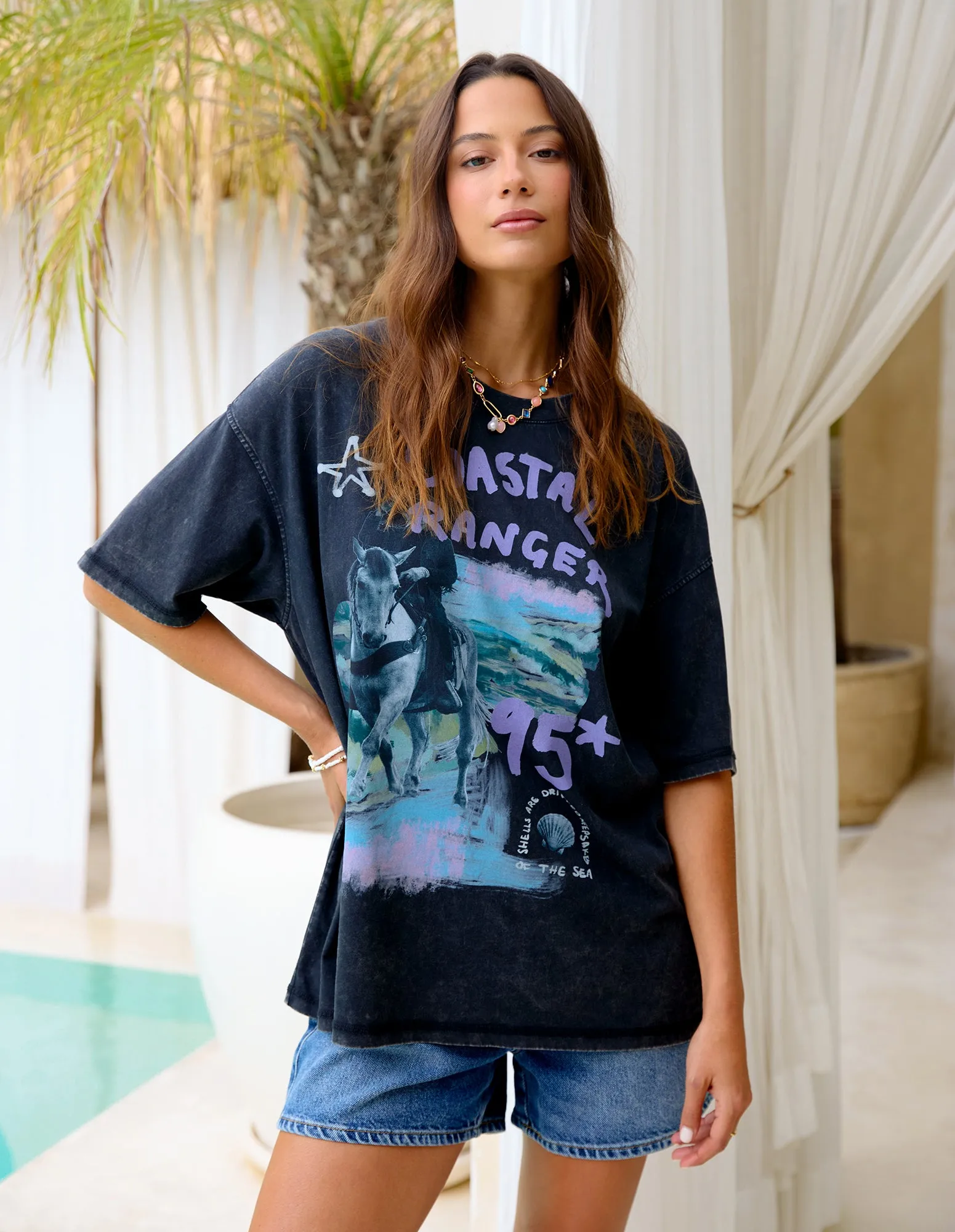Coastal Ranger Tee Washed Black sold by Foxwood Clothing product image thumbnail 4