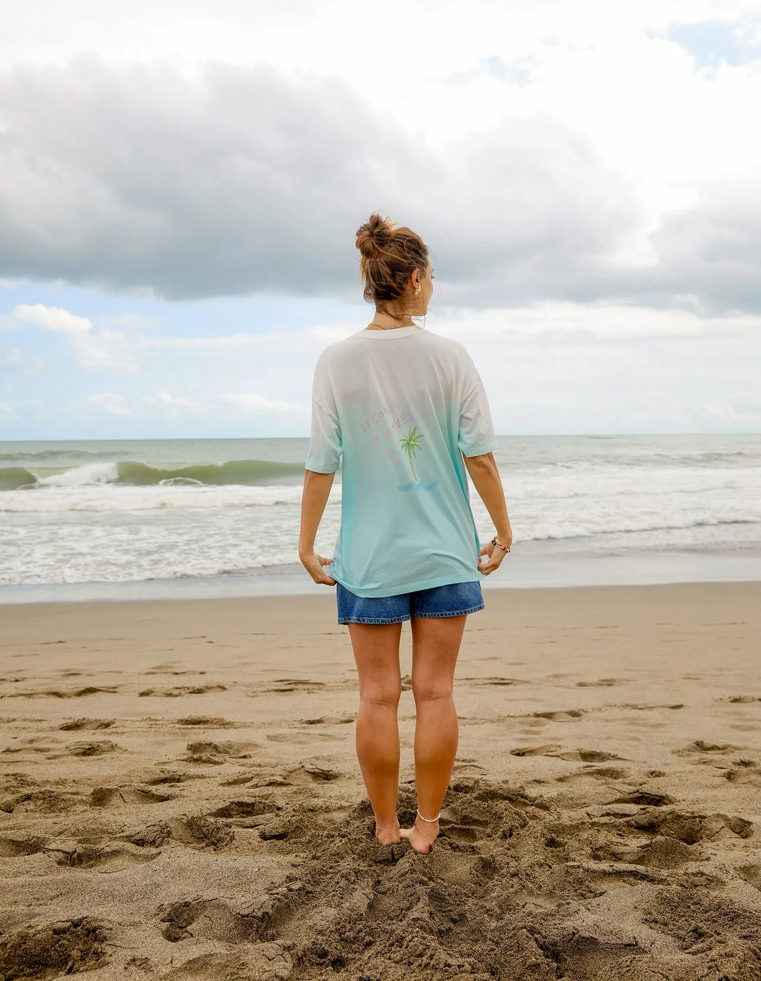 Timeless Tides Tee White sold by Foxwood Clothing product image thumbnail 4