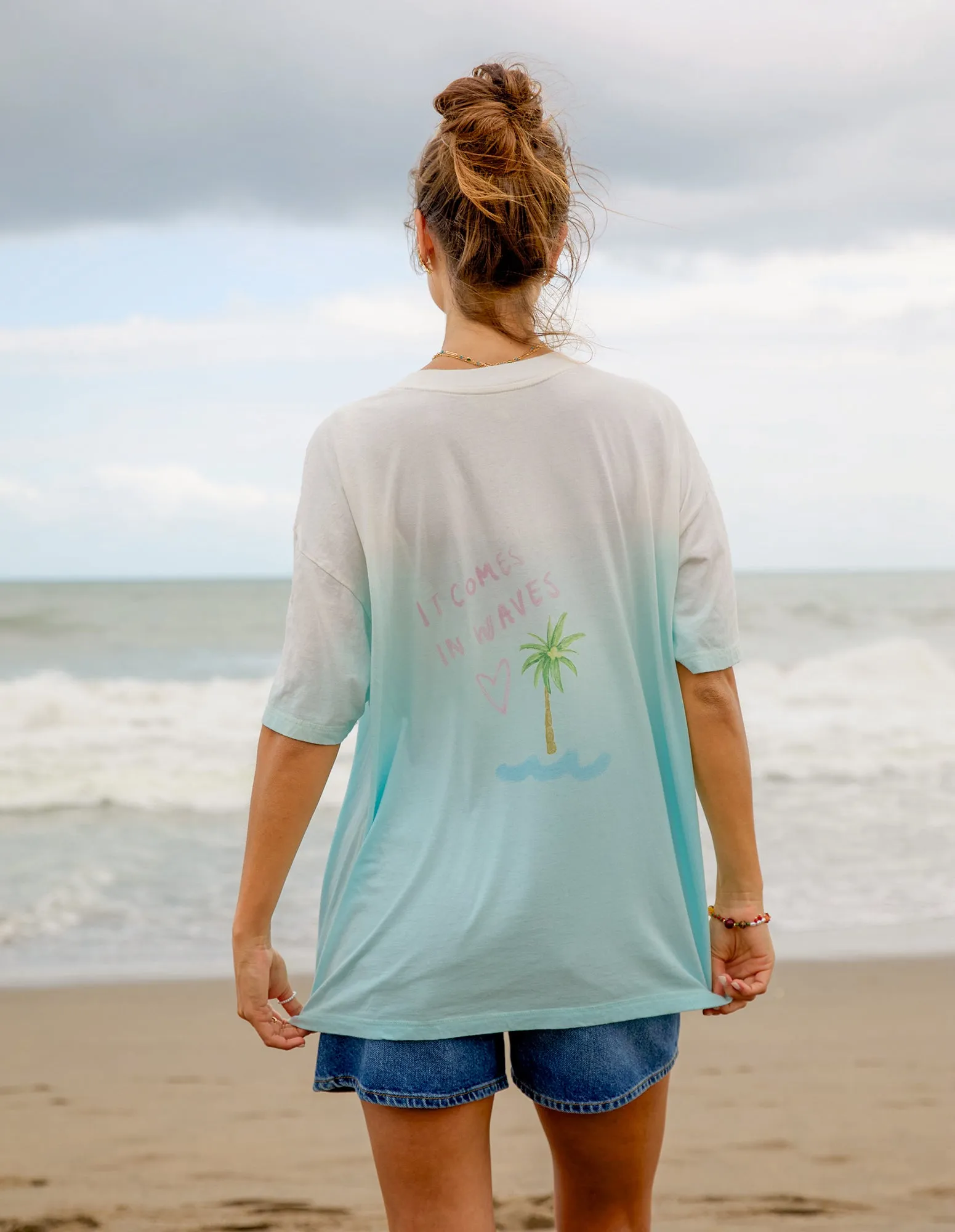 Timeless Tides Tee White sold by Foxwood Clothing product image thumbnail 5