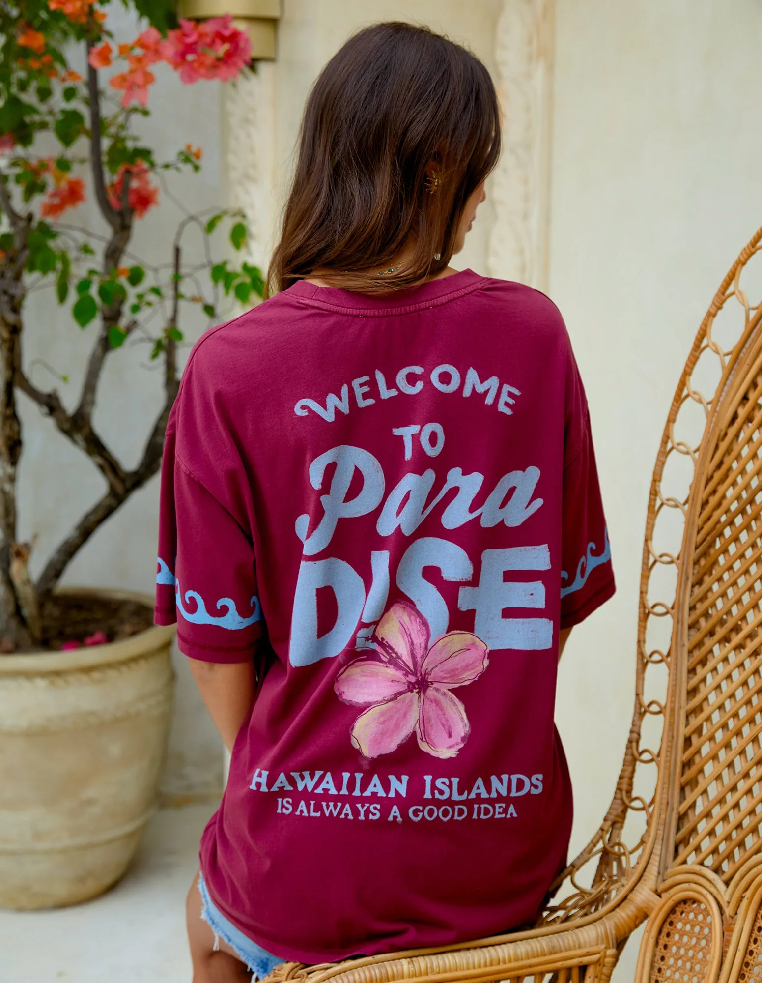 Aloha Hawaii Tee Port sold by Foxwood Clothing product image thumbnail 5