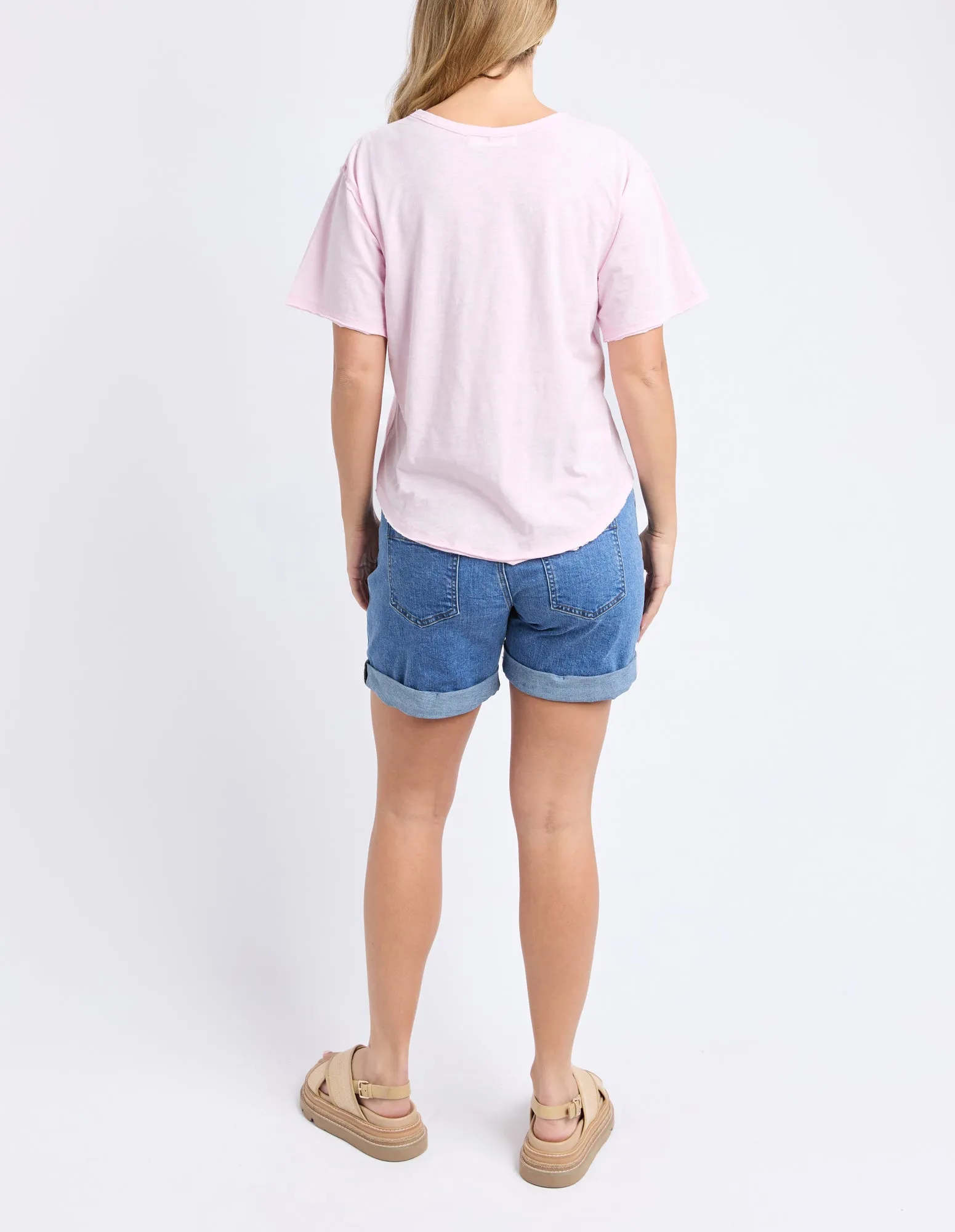 San Diego Tee Pale Pink sold by Foxwood Clothing product image thumbnail 3