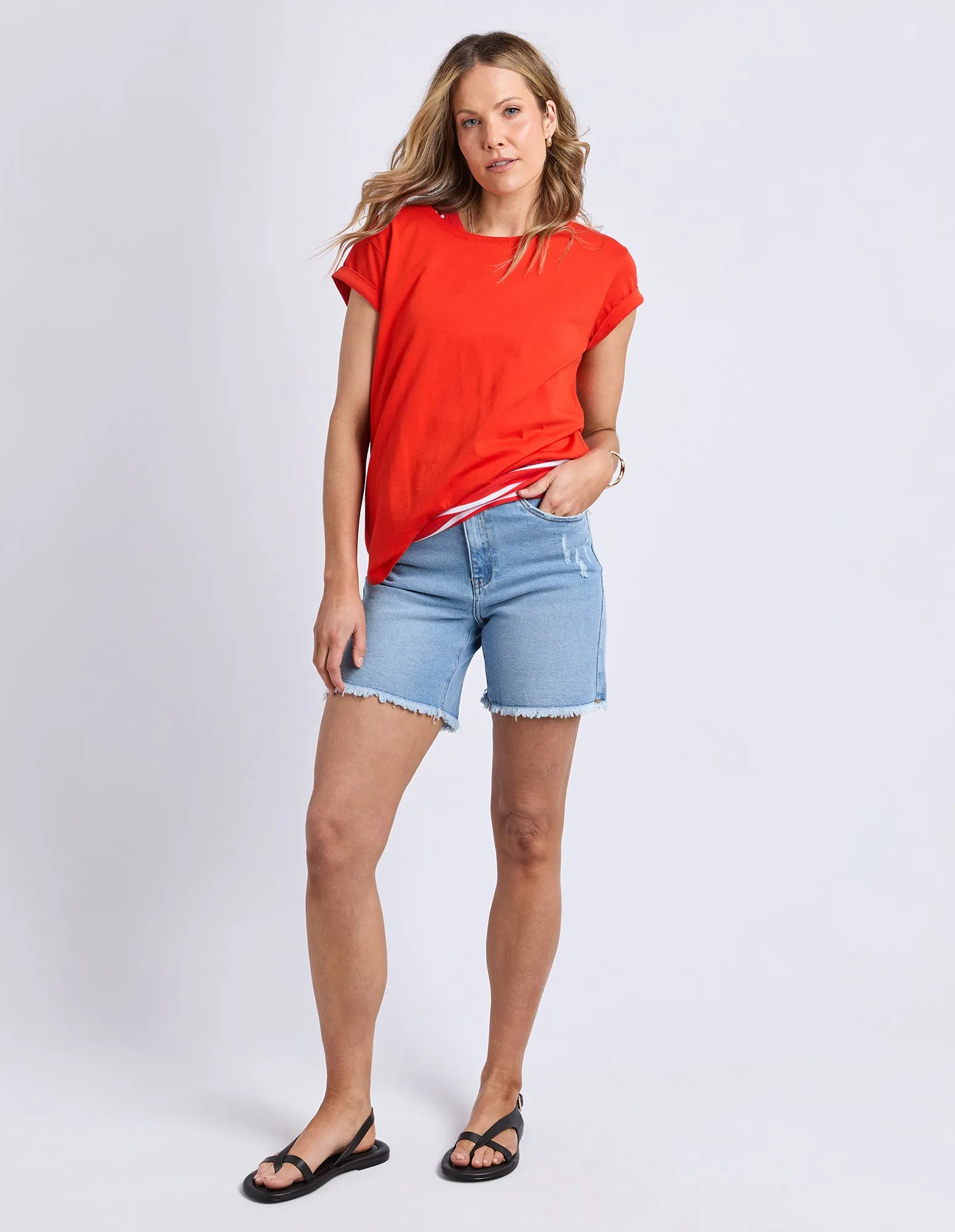 Manly Tee Tangelo sold by Foxwood Clothing product image thumbnail 2