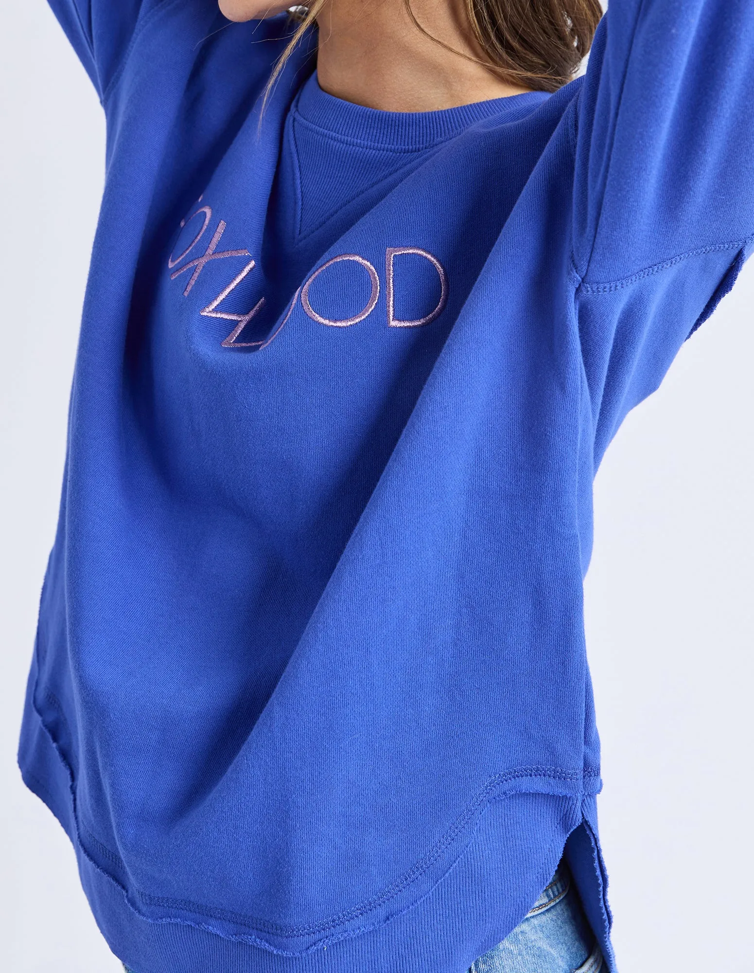 Simplified Metallic Crew Blue sold by Foxwood Clothing product image thumbnail 5