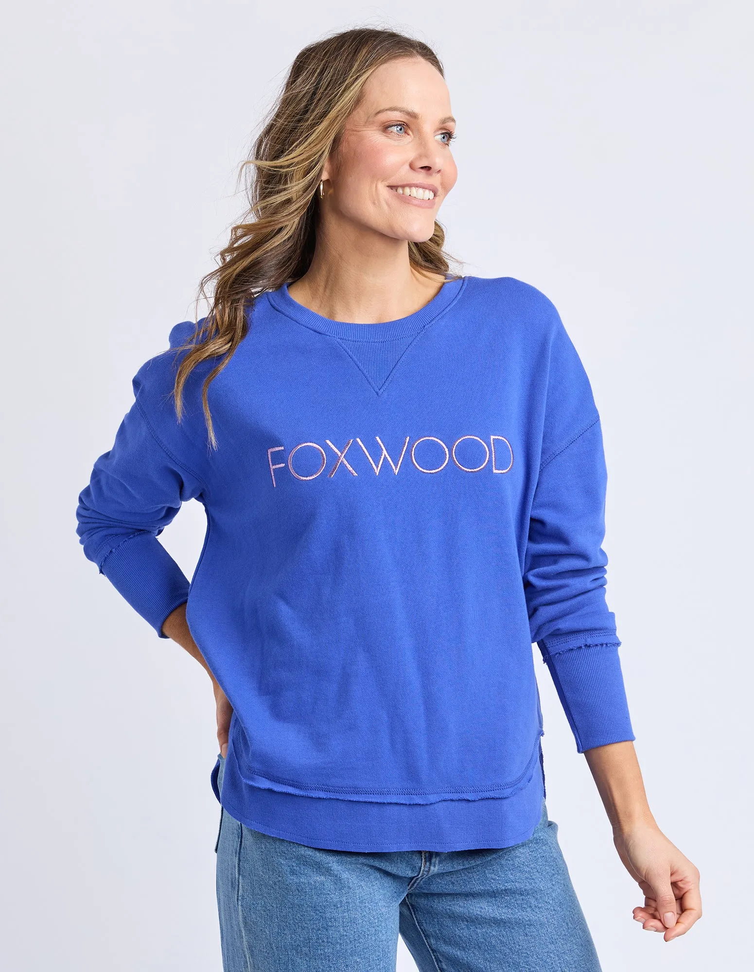 Simplified Metallic Crew Blue sold by Foxwood Clothing product image thumbnail 4