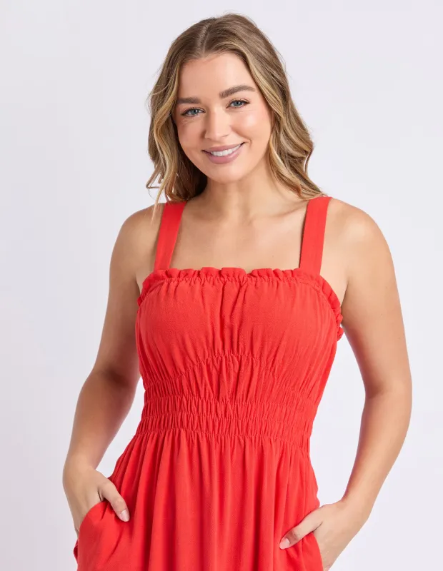 Dandelion Dress Tangelo sold by Foxwood Clothing