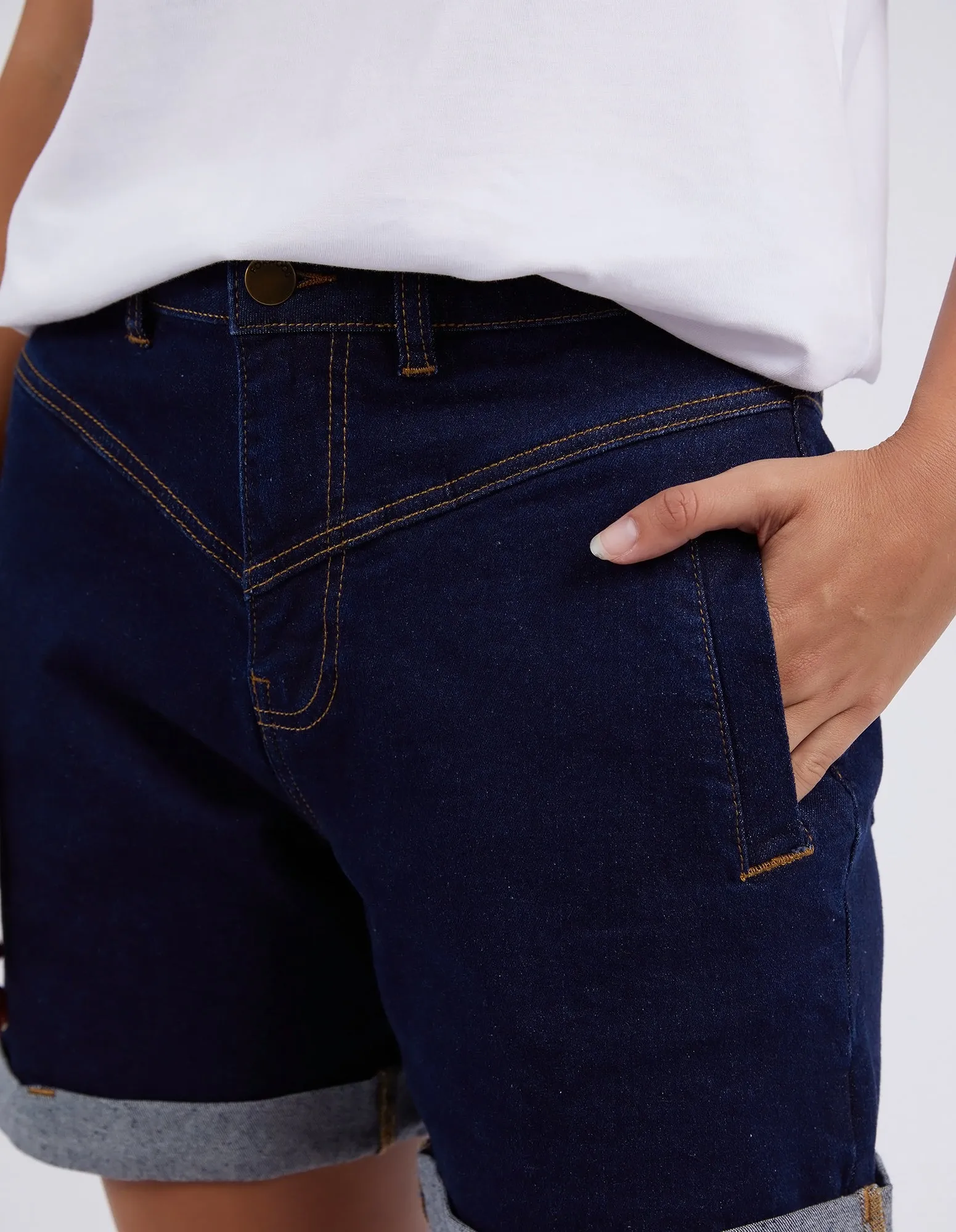 Devi Short Indigo Denim sold by Foxwood Clothing product image thumbnail 5