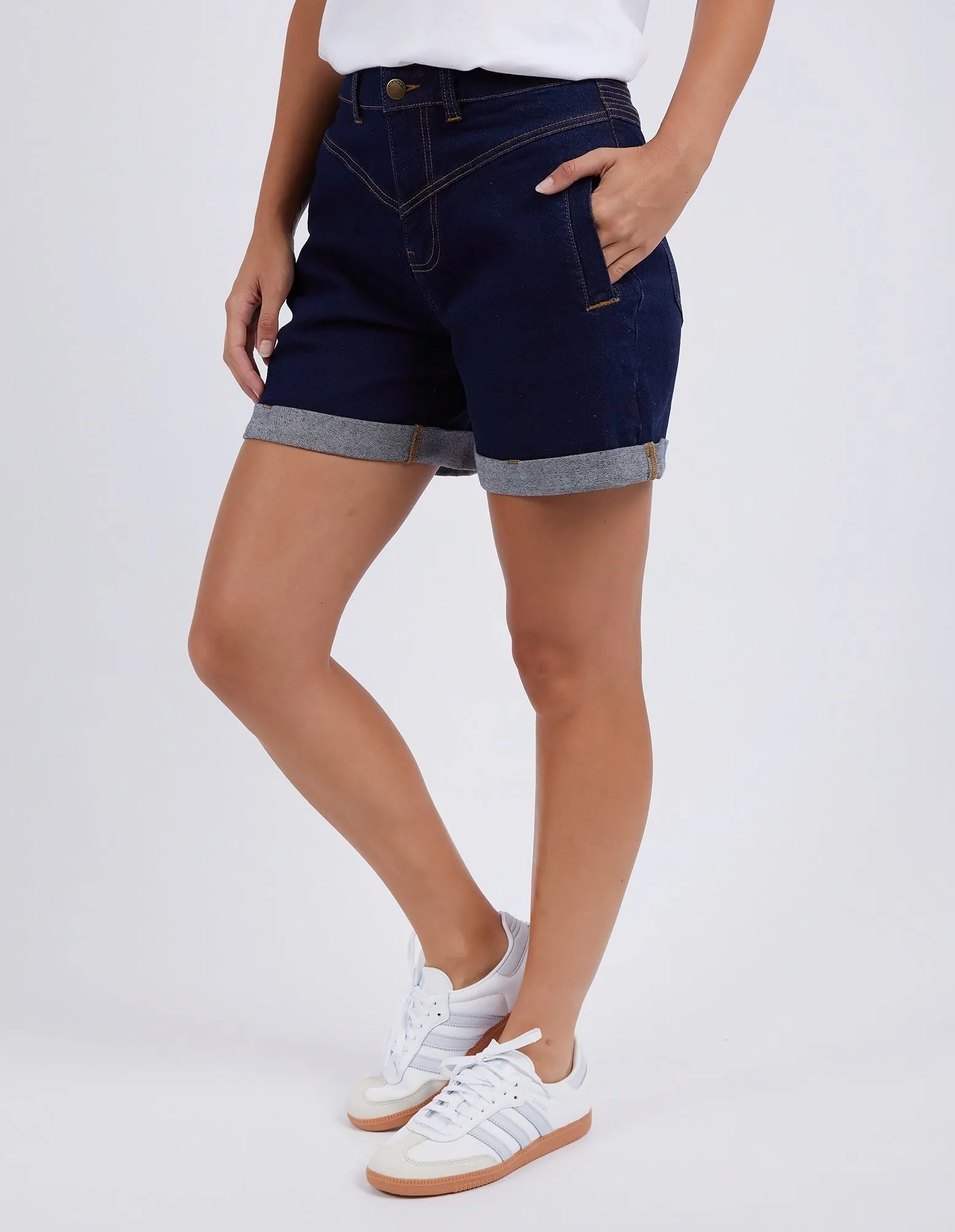 Devi Short Indigo Denim sold by Foxwood Clothing product image thumbnail 4