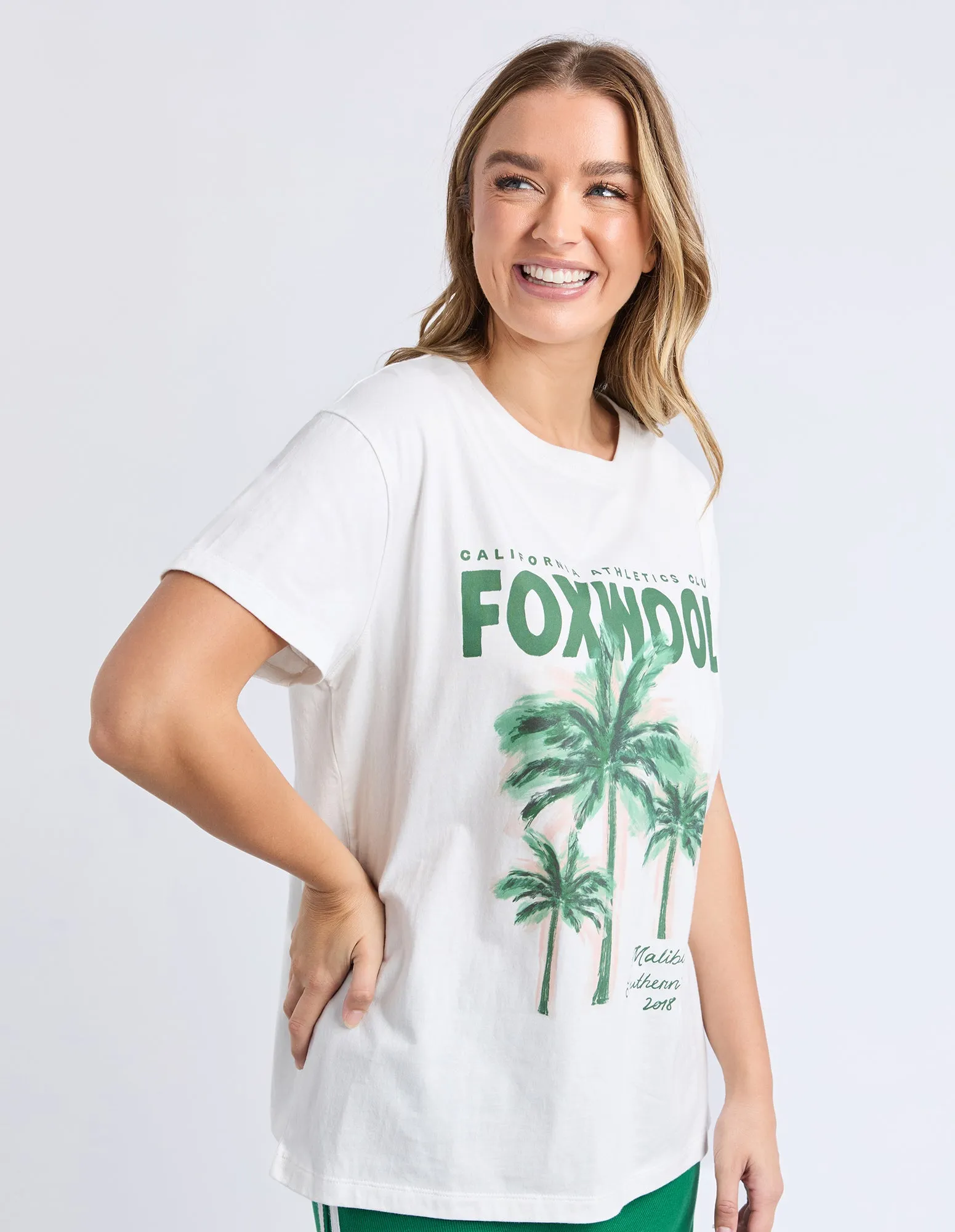 Malibu Tee Vintage White sold by Foxwood Clothing product image thumbnail 4