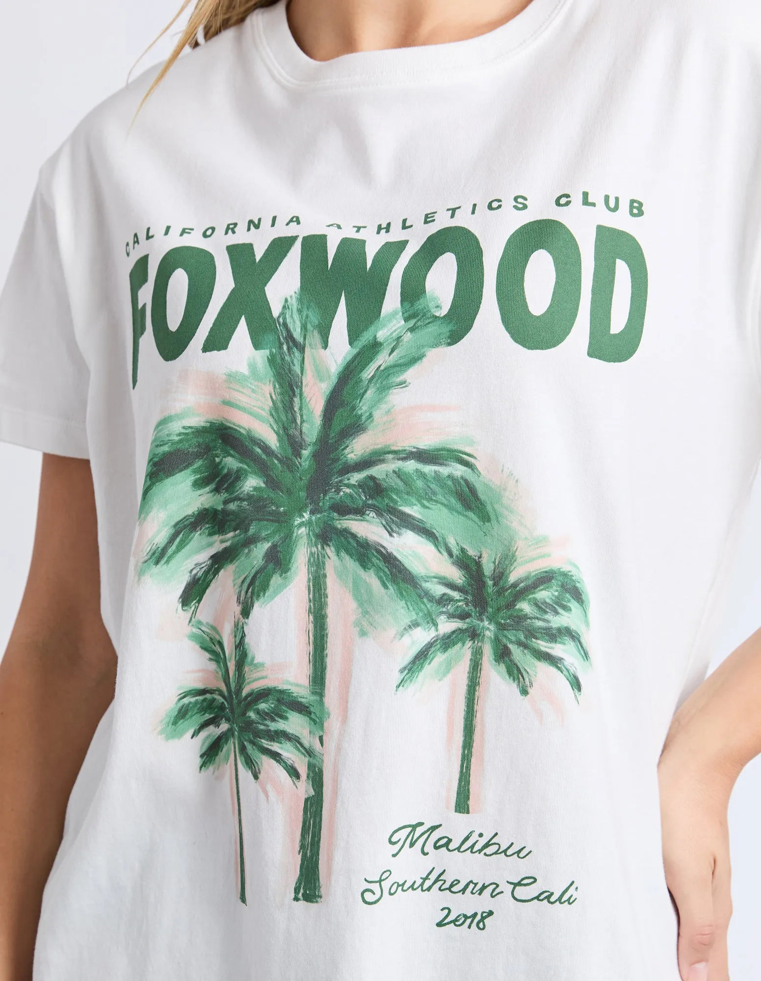 Malibu Tee Vintage White sold by Foxwood Clothing product image thumbnail 5