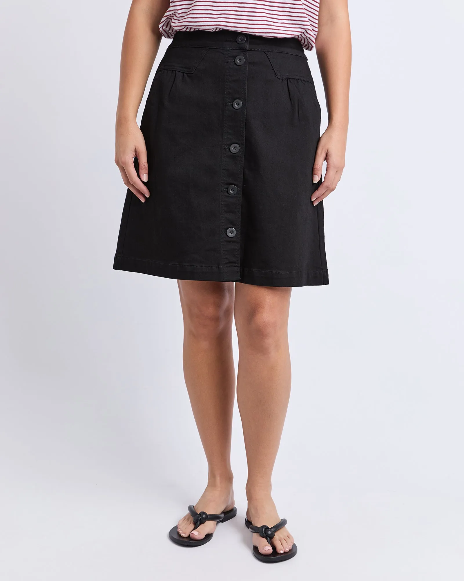 Amanda Skirt Black sold by Foxwood Clothing