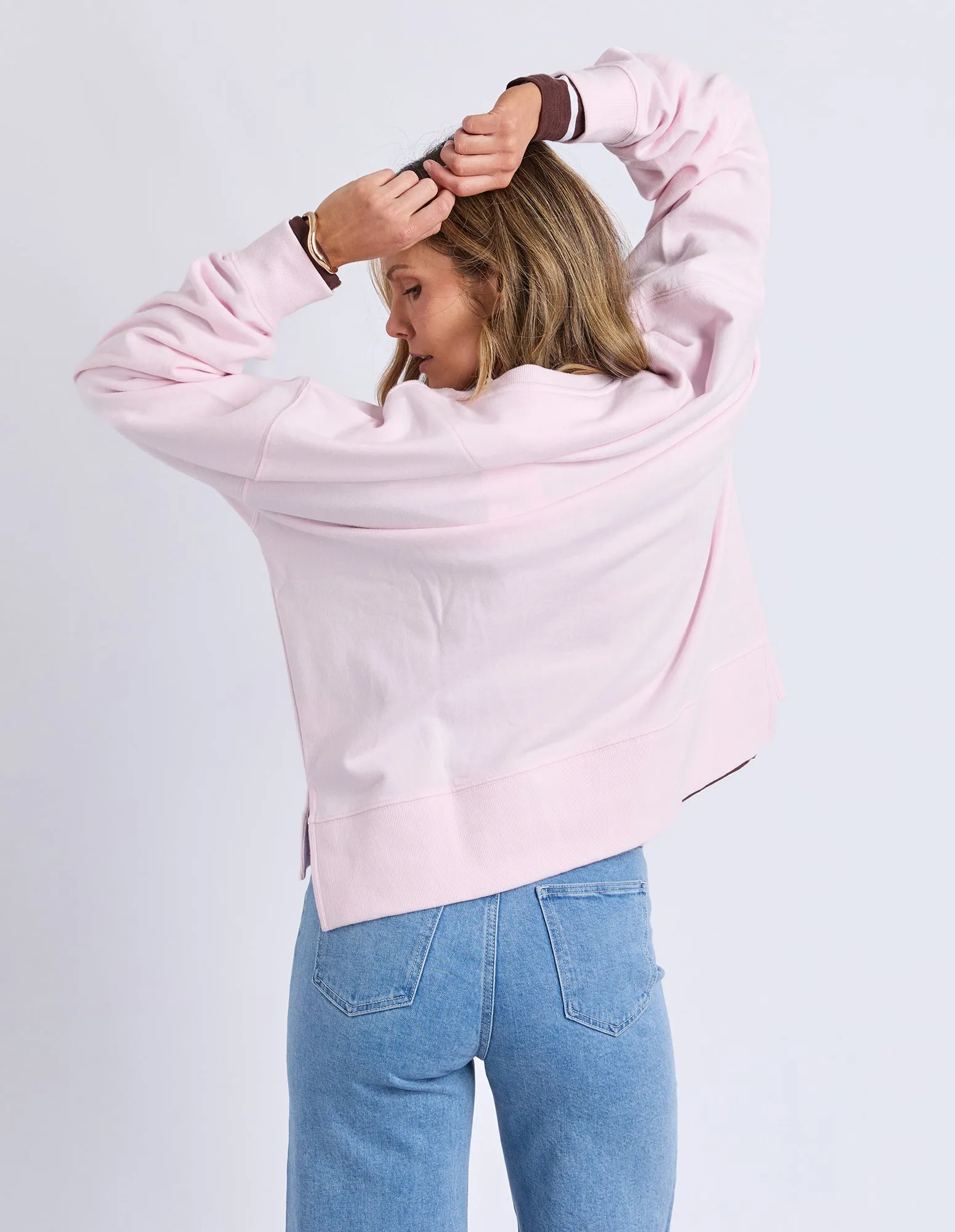 Biarritz Crew Pale Pink sold by Foxwood Clothing product image thumbnail 3
