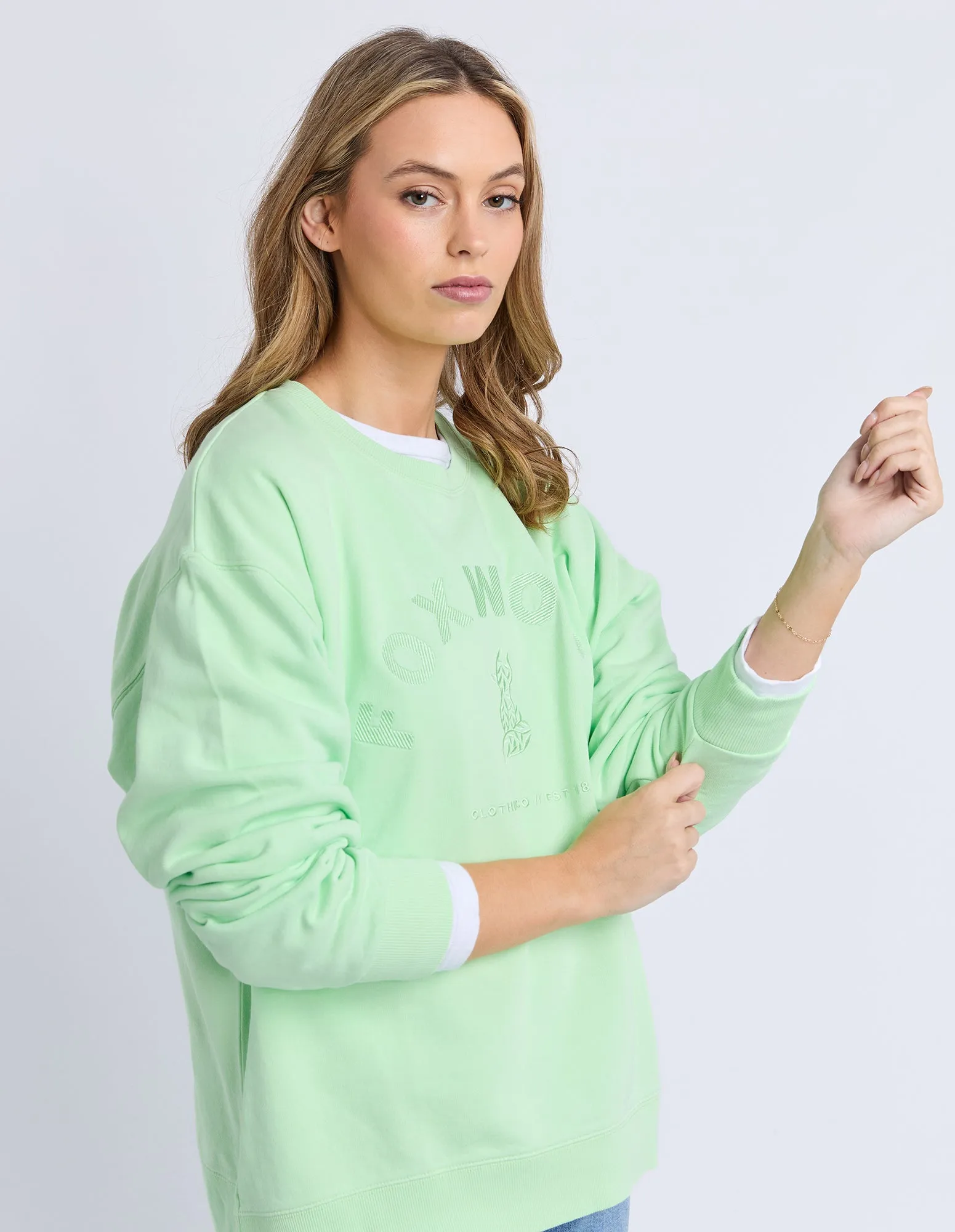 Effortless Crew Mint sold by Foxwood Clothing product image thumbnail 4