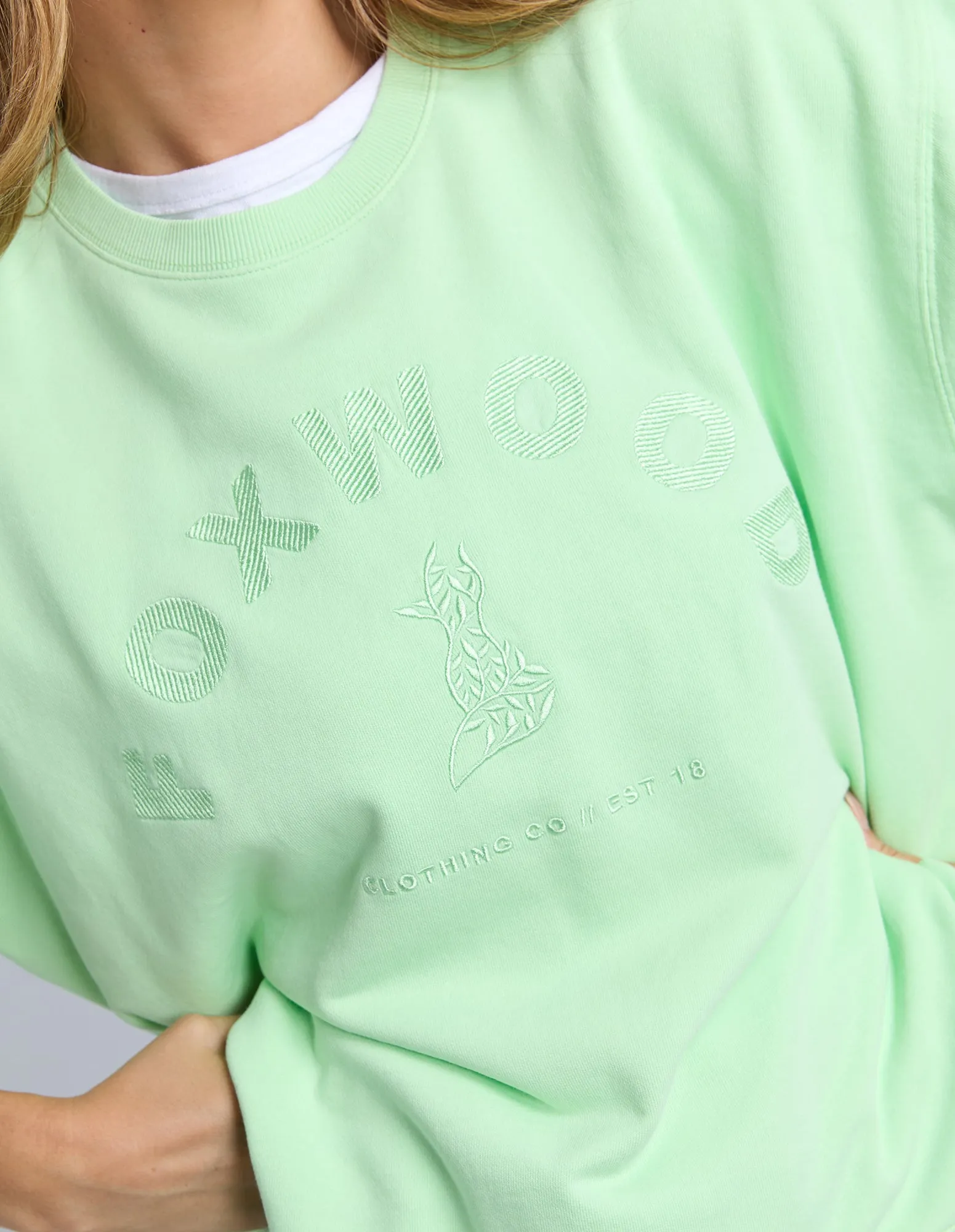 Effortless Crew Mint sold by Foxwood Clothing product image thumbnail 5