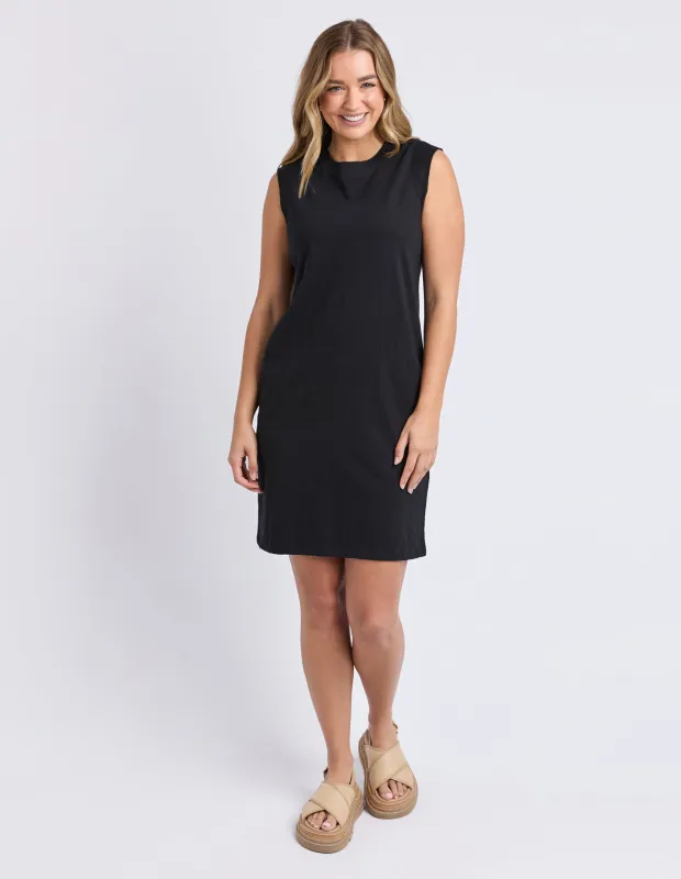 Reform Dress Black sold by Foxwood Clothing