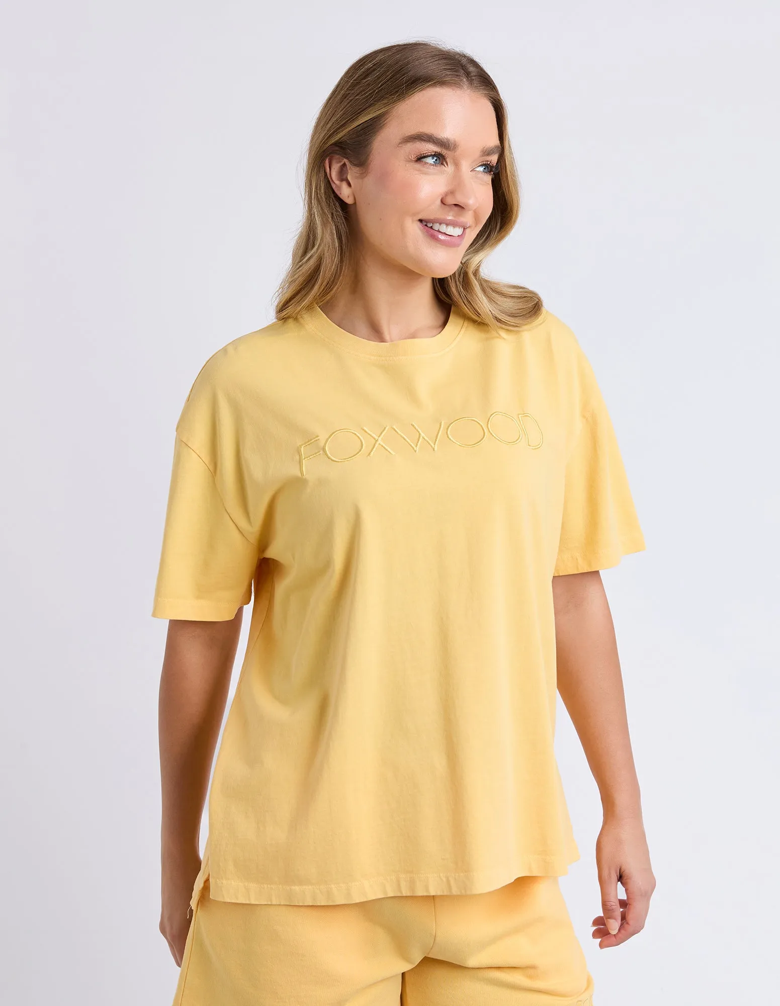 Simplified Tee Yellow sold by Foxwood Clothing product image thumbnail 4