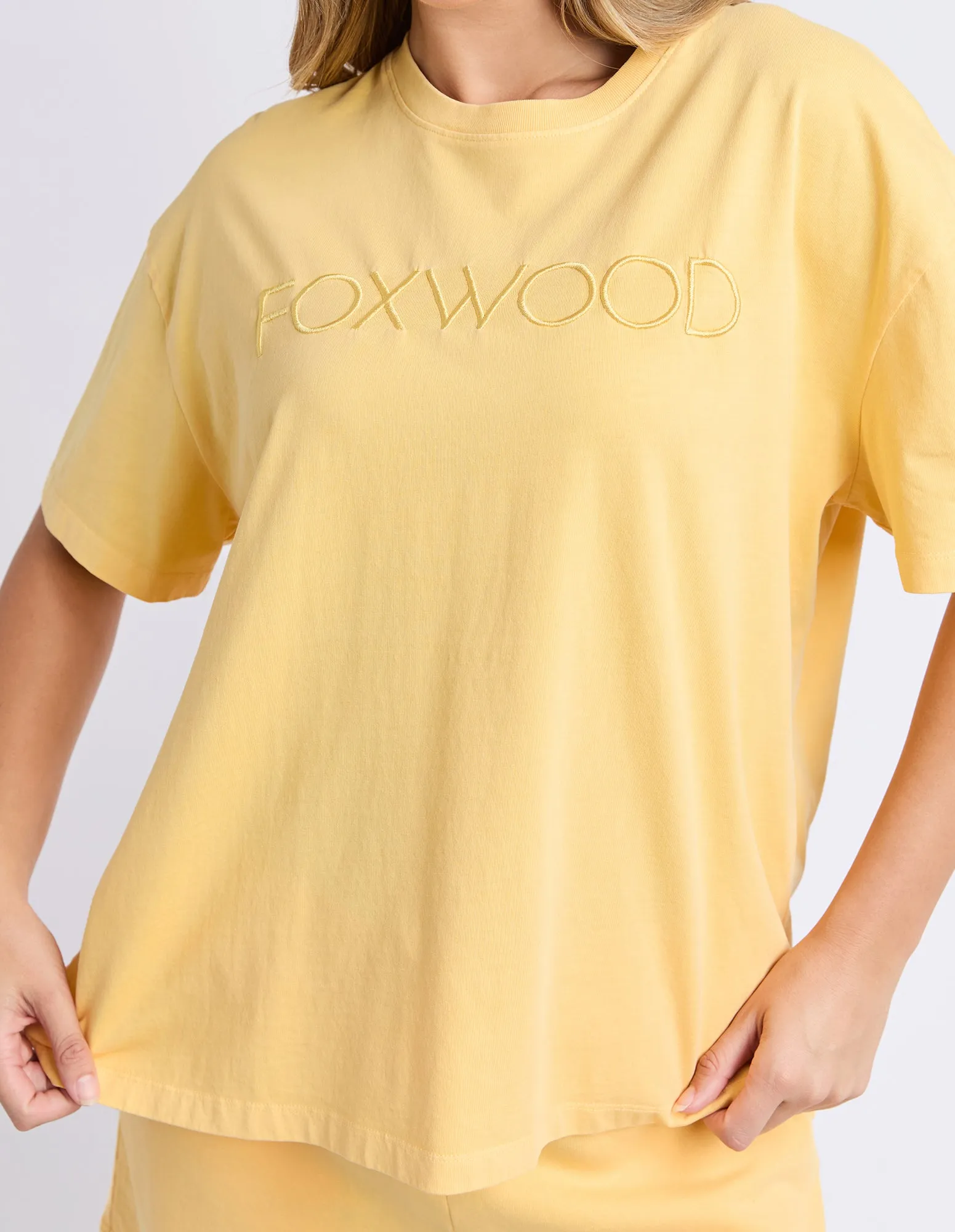 Simplified Tee Yellow sold by Foxwood Clothing product image thumbnail 5