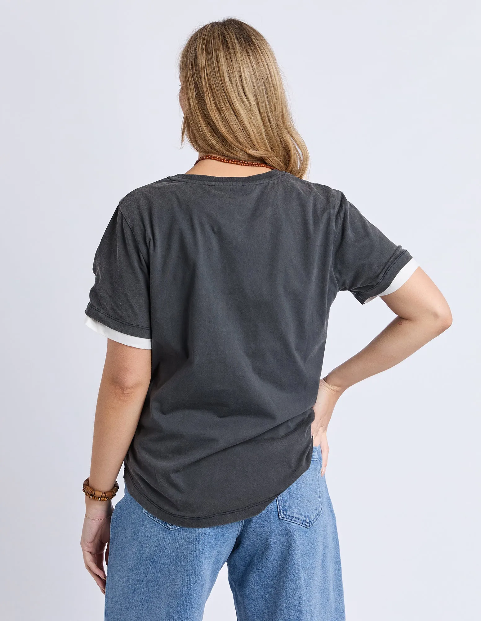 Wild West Tee Washed Black sold by Foxwood Clothing product image thumbnail 3