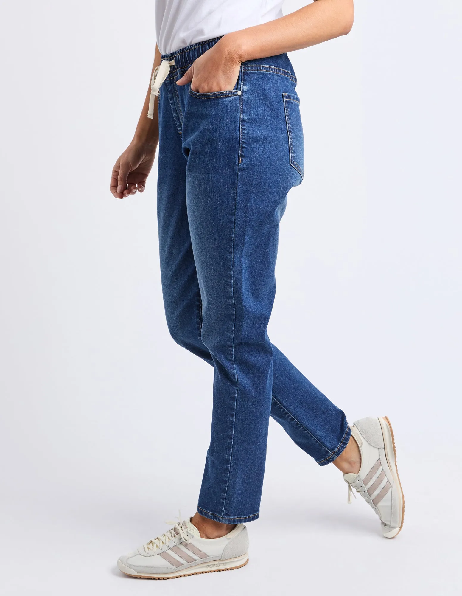 Juliette Jogger Jean Vintage Blue sold by Foxwood Clothing product image thumbnail 4