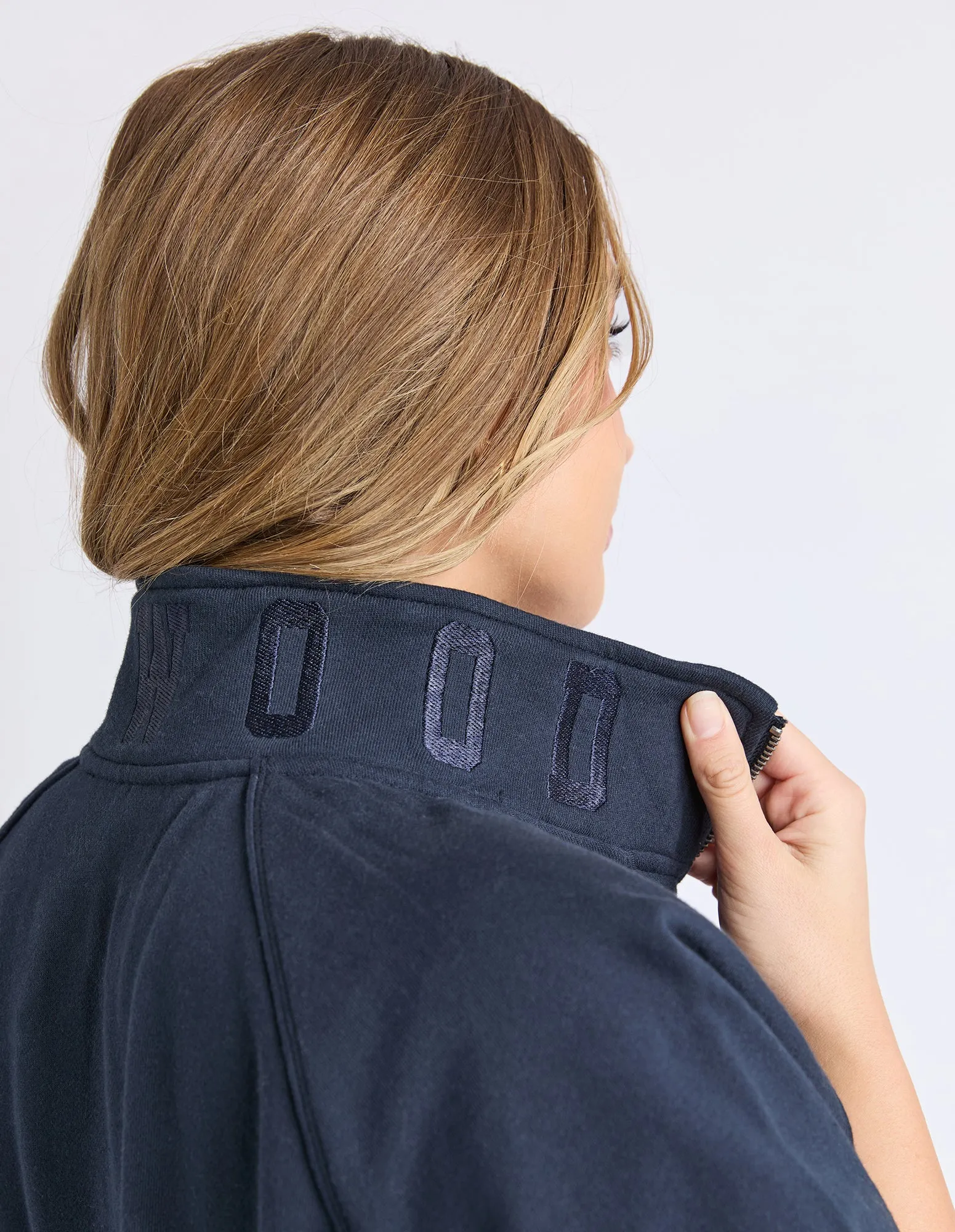 Piped Crew Solid Navy sold by Foxwood Clothing product image thumbnail 5