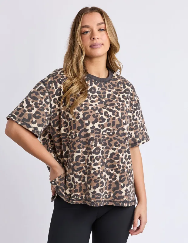 Leopard Days Tee Leopard Print sold by Foxwood Clothing